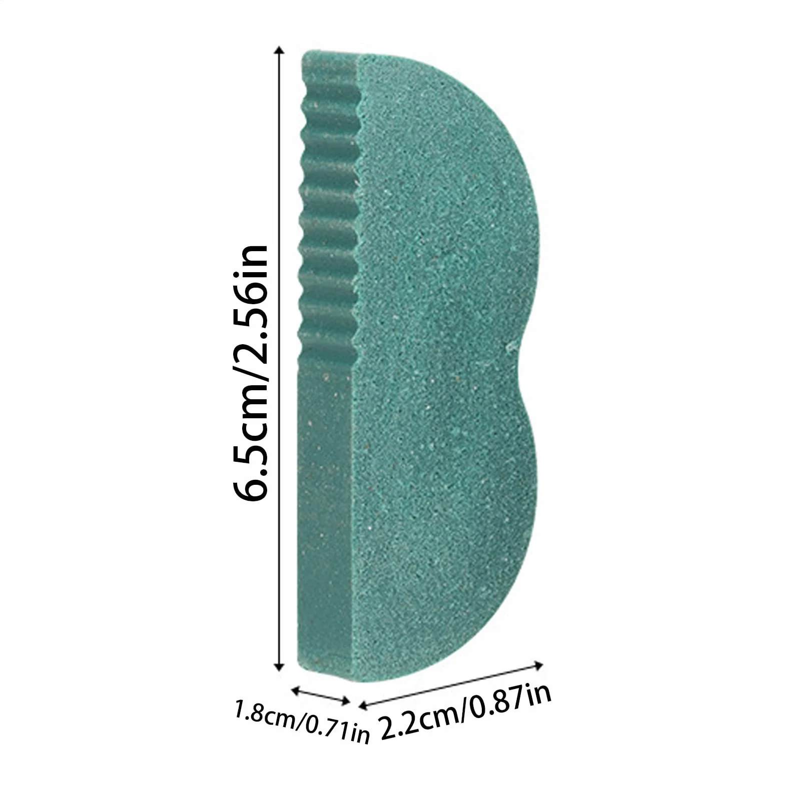 Stainless Steel Scratch Remover, Rust Eraser, Kitchen Counters, Rubber Stain Cleaning Block for Cookware, Sinks, Brass, Copper, Appliances, Pots, 2.56x0.87x0.71 inches