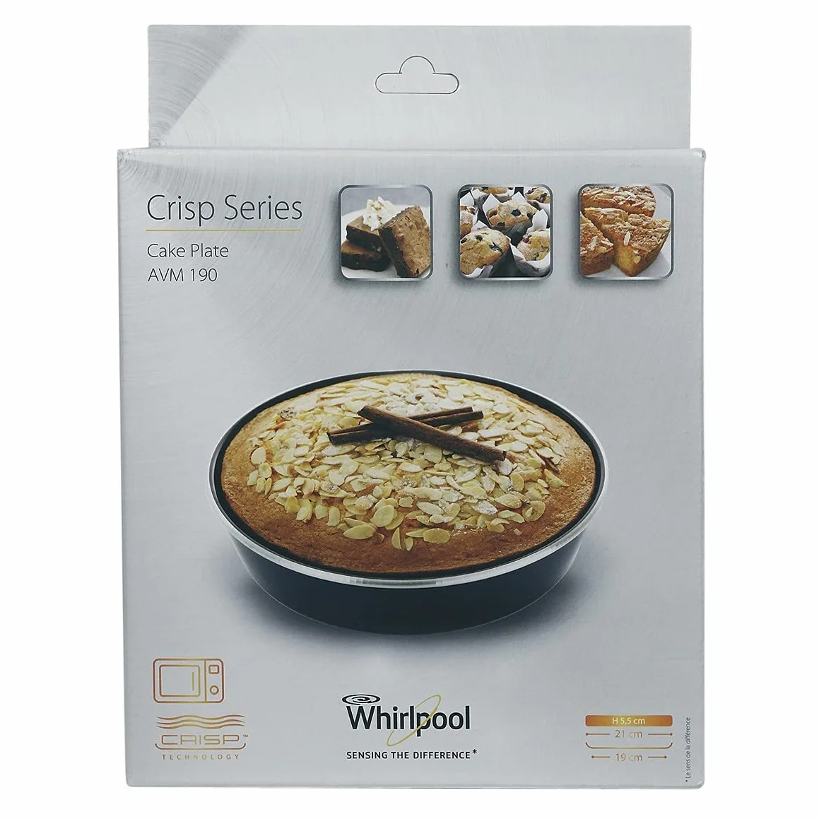 Bauknecht AVM190 Crisp Forma do pieczenia mała do kuchenki mikrofalowej 480131000081