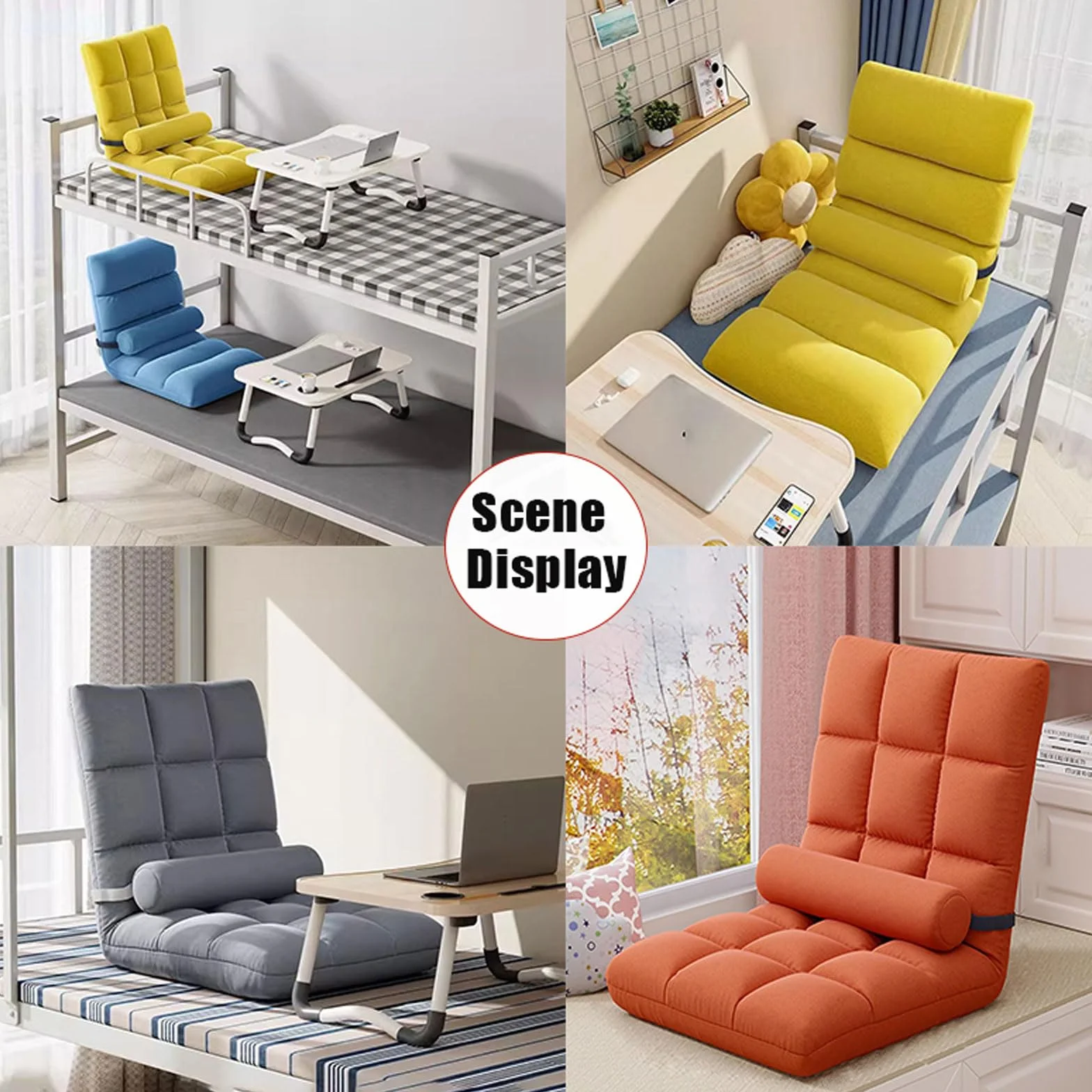 Krzesło Tatami,Krzesło Podłogowe Medytacji,Krzesło Okienne Zatoki,Leniwe Okno Bay Sofa,Japońskie Krzesło Do Sypialni,Lekki Nośnik,Oszczędność Miejsca,Dla Domu, Biura, Czytania,Drzemka