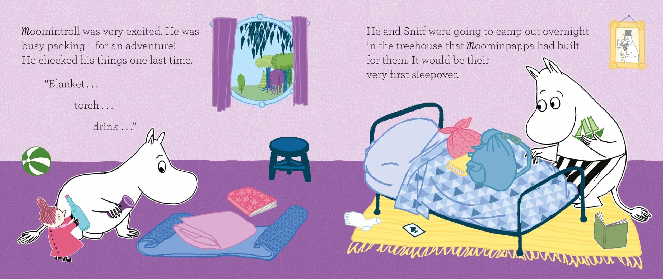 My First Moomin: Sleepover: Helping little ones get ready for overnight stays