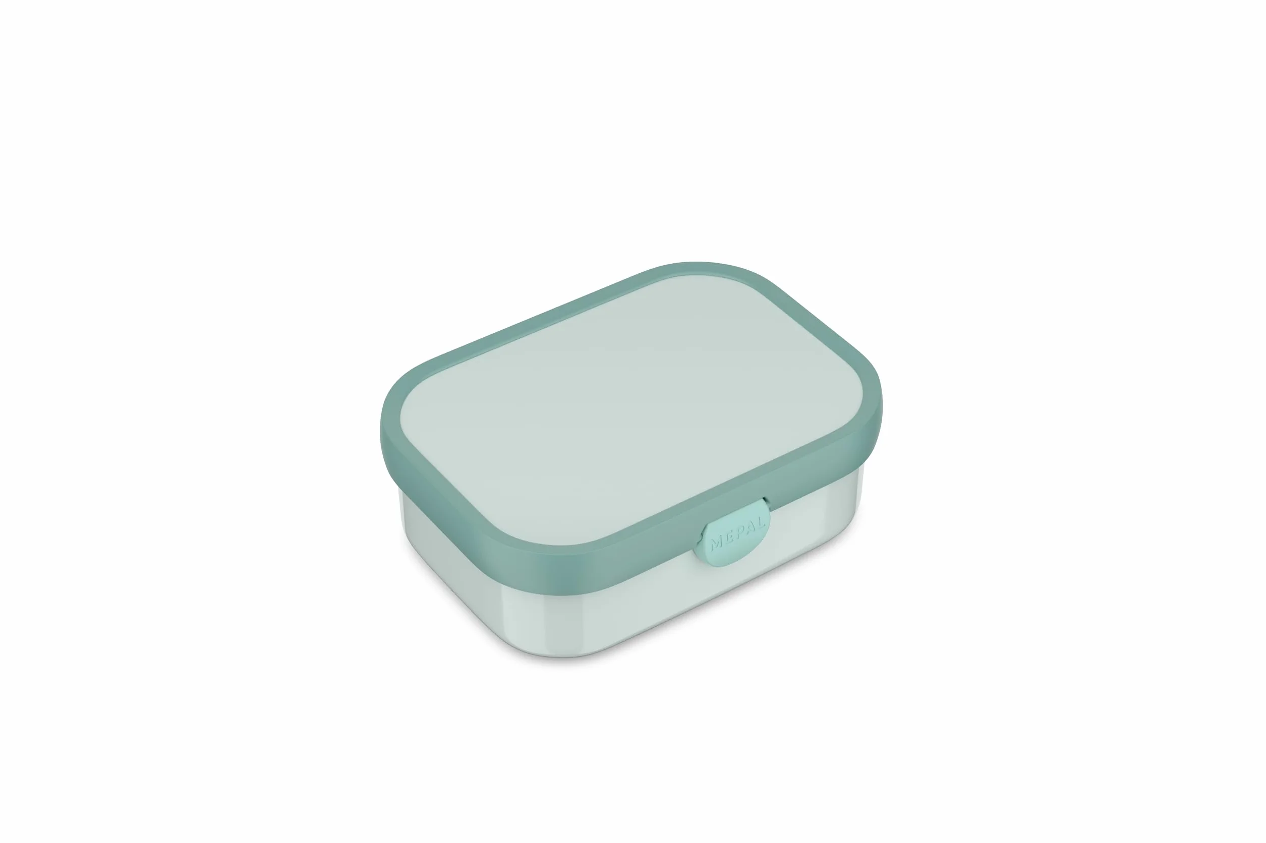 Mepal Pudełko na Lunch dla Dzieci Campus, Pudełko Bento, Pudełko na Przekąski Z Zapięciem na Klips, Bez BPA, Nadaje się do Mycia w Zmywarce, 750 ml, Cool Mint