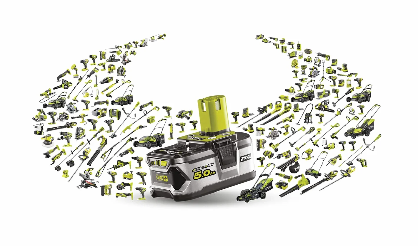Ryobi RY18EGA-0 Przycinarka do Krawędzi Trawnika ONE+ 22 cm Gołe Narzędzie, 18 V