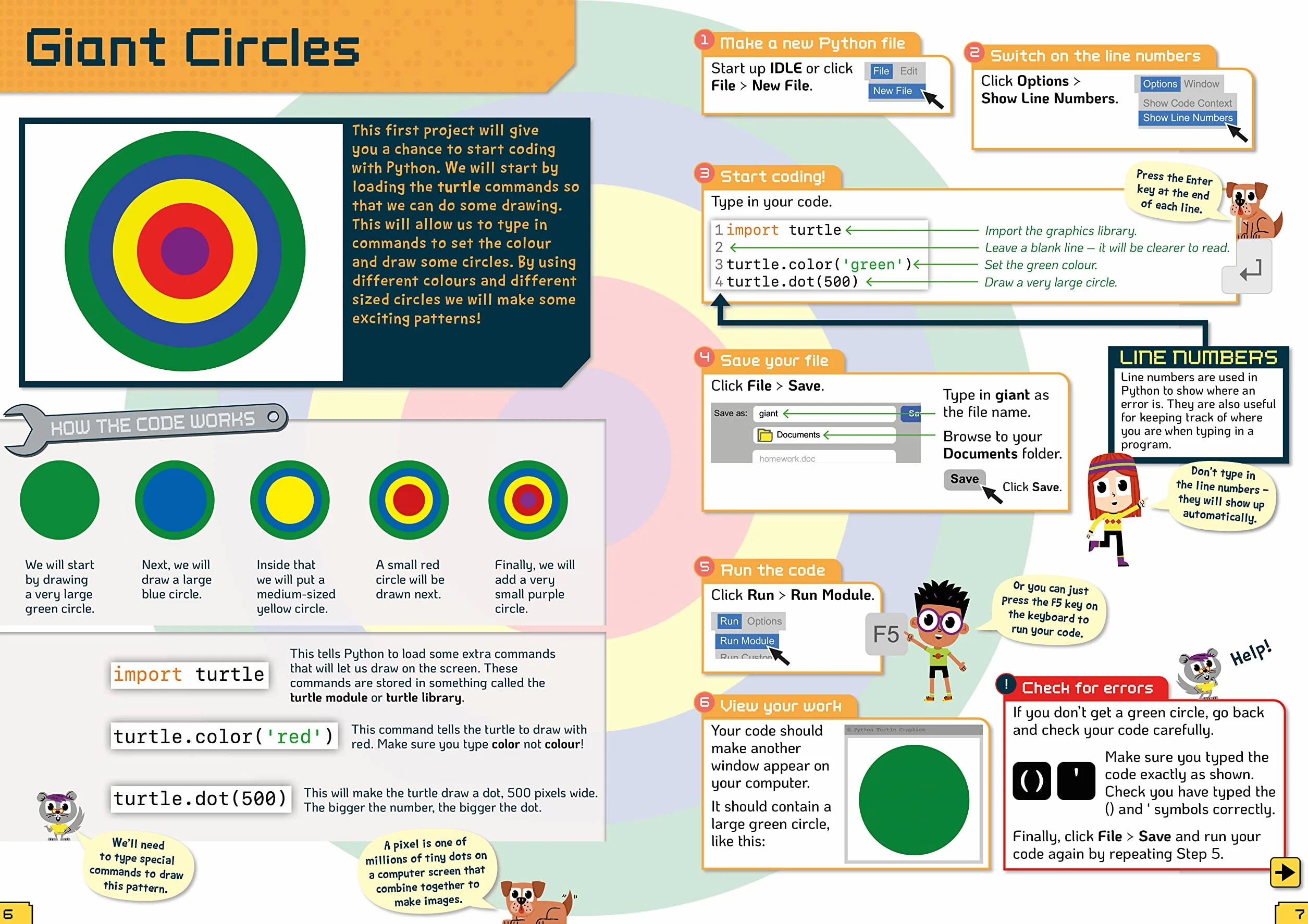 Coding with Python - Create Amazing Graphics: The Questkids Children's Series