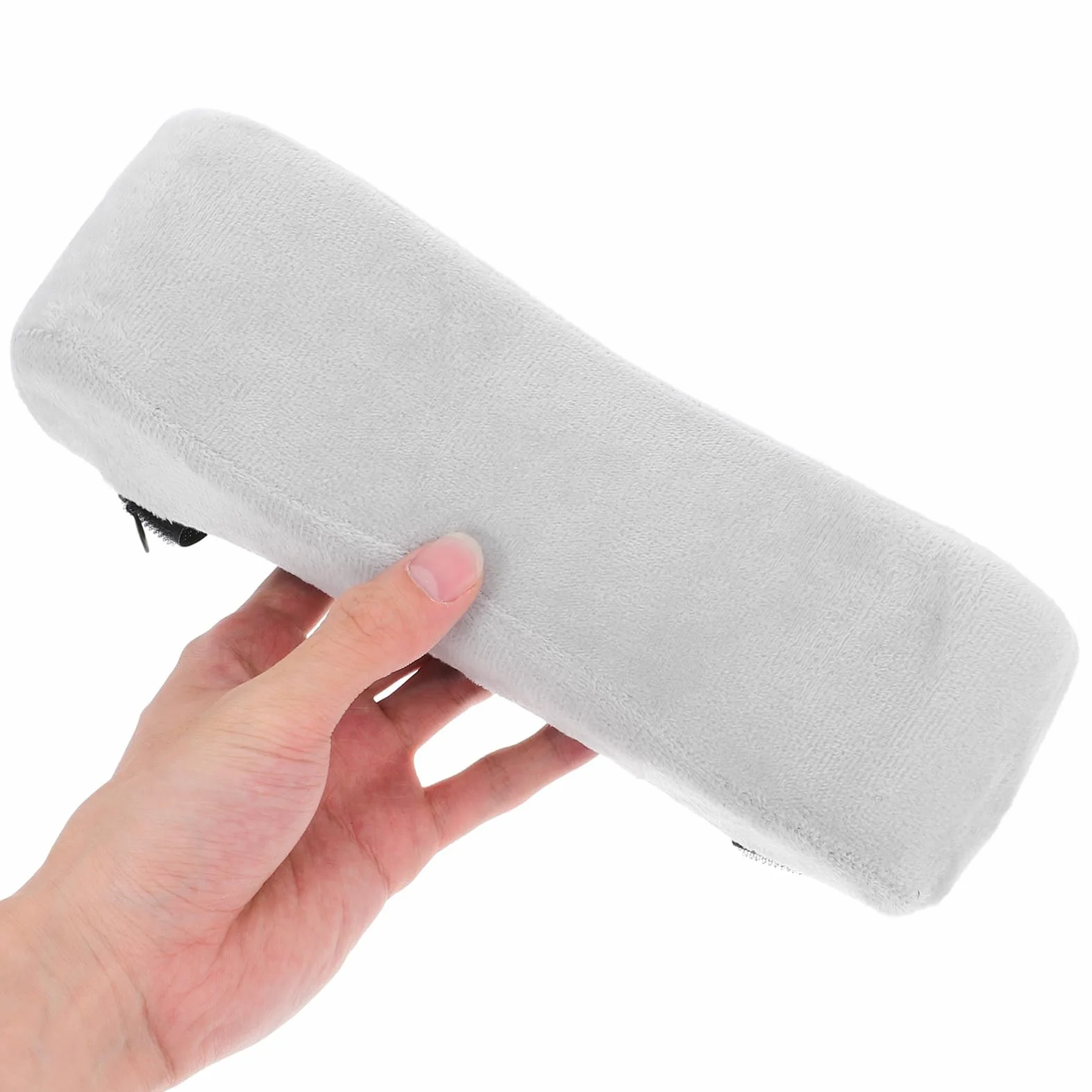 SHINEOFI Poduszka Podłokietnikowa Ergonomiczna z Pianki Memory do Fotela Biurowego Fotela Gamingowego Podpórki pod Ręce Szara