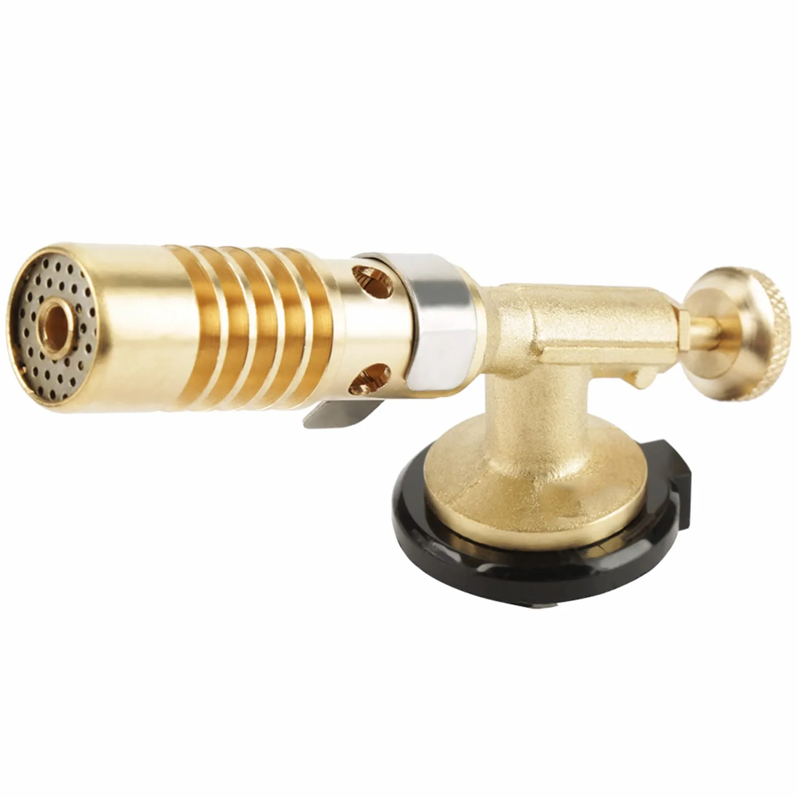 Professionelle tragbare Schweißen Fackel Lötlampe Professionell Tragbar Messing Küche BBQ Flammenfackel [MAX 1300 ° C]