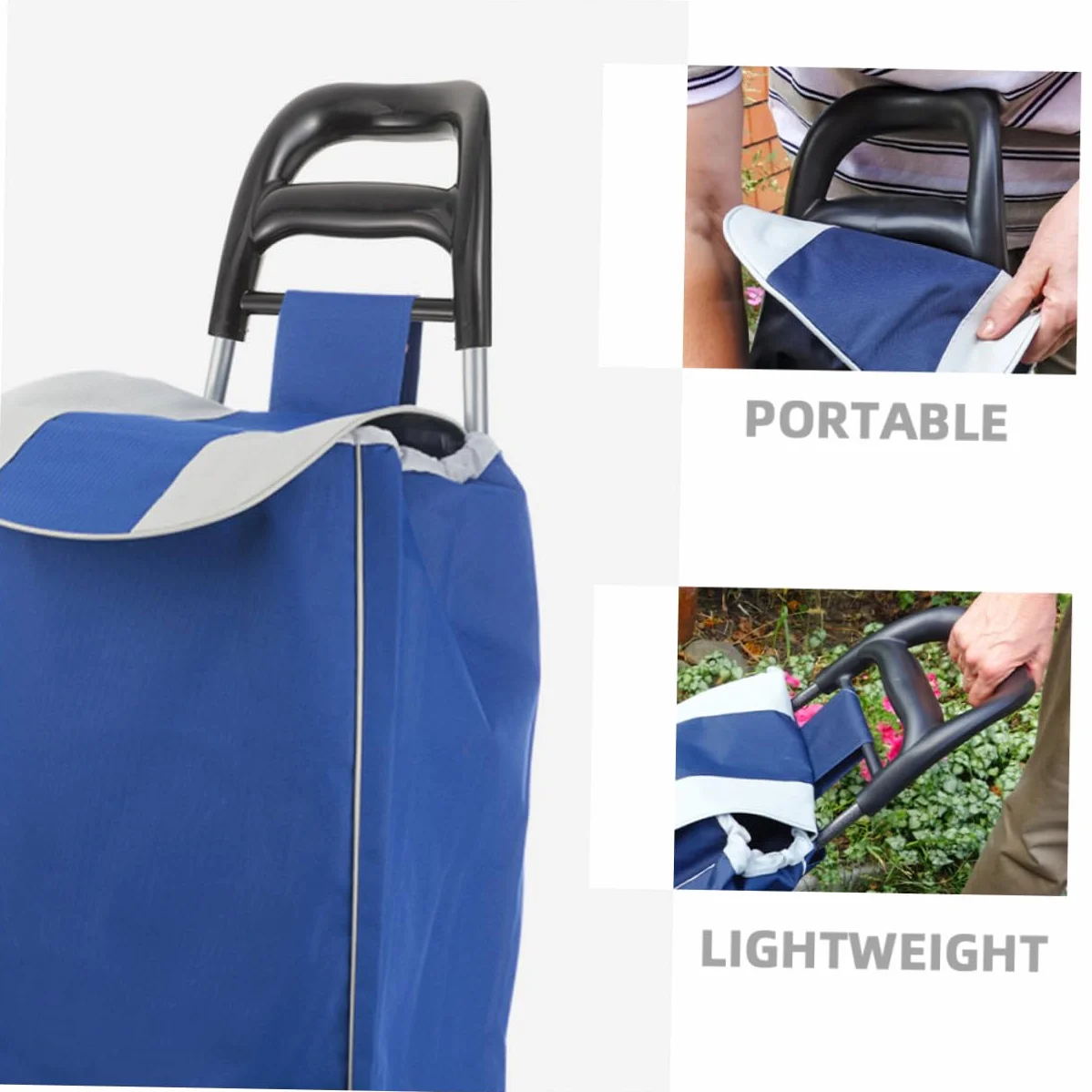 NUOBESTY 2 Sztuki Uchwyt Wózka Sklepowego Owijka Na Uchwyt Wózka Sklepowego Łatwa Do Oświetlenia Ergonomiczna