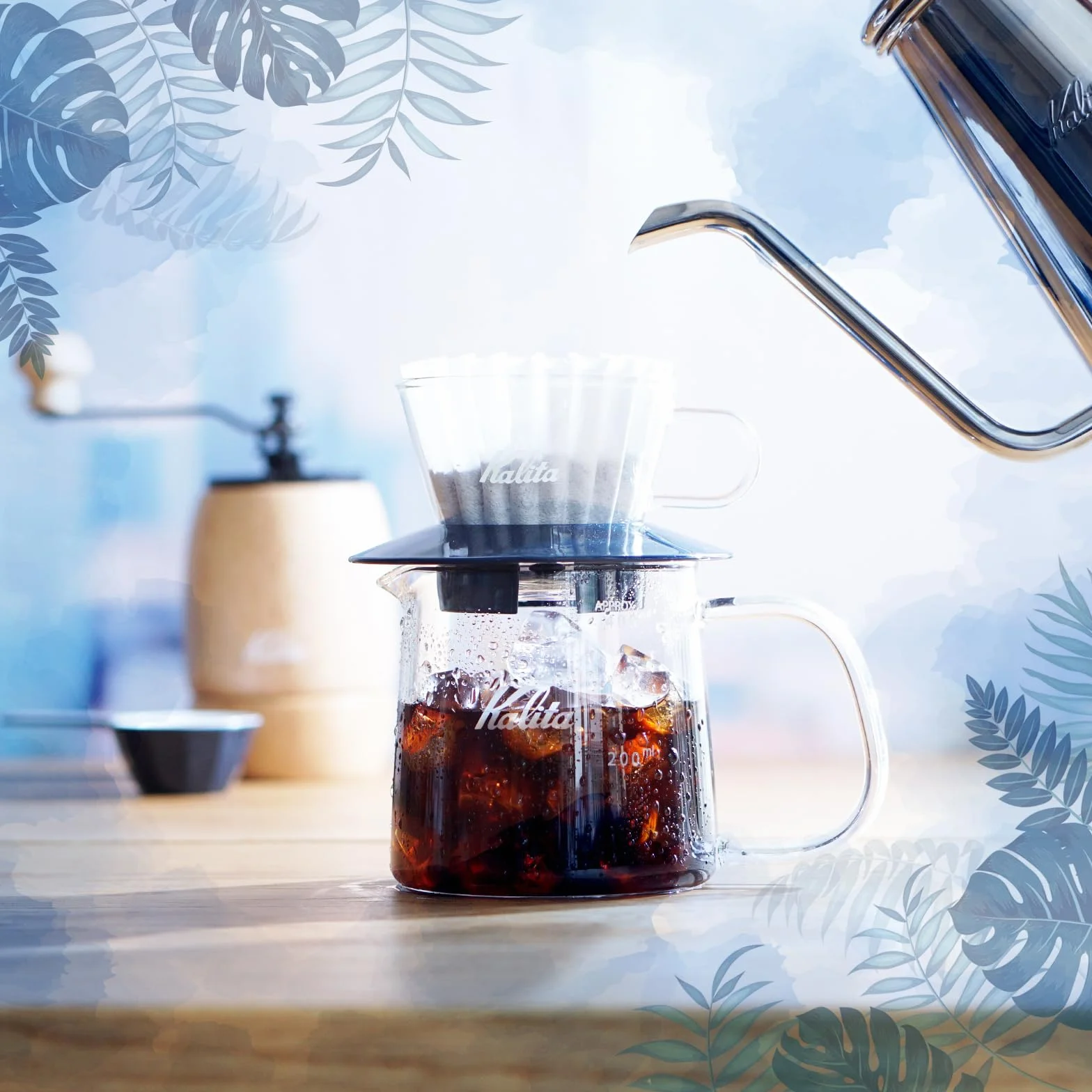 Kalita Wave Dripper seria 155 szkło 1-2 osoba