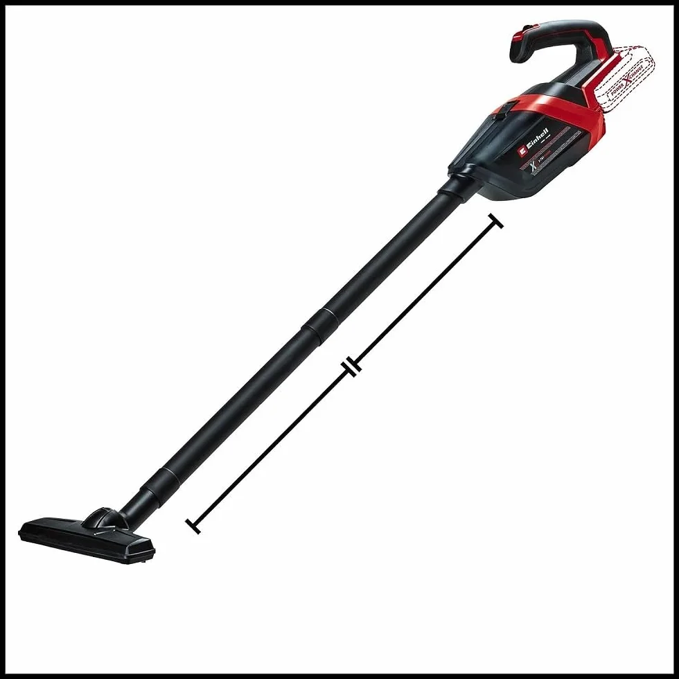 Einhell Ak.. odkurzacz ręczny TE-HV 18/06 Li-Solo Power X-Change (18 V, siła ssania 72 mbar, w zest. ssawka szczelinowa, ssawka do tapicerki, ssawka podłogowa, pojemnik na kurz 0,6 l, bez akumulatora)
