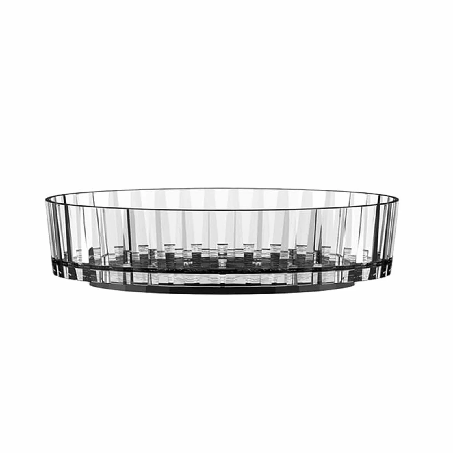 Organizer kuchenny talerz obrotowy 360° 21 cm przezroczysty na lodówkę