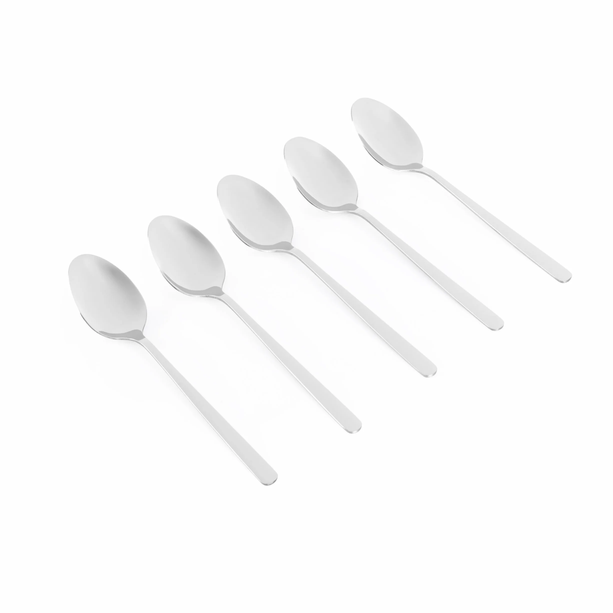 Russell Hobbs zestaw 6 łyżeczek do kawy ze stali nierdzewnej, lustrzane wykończenie