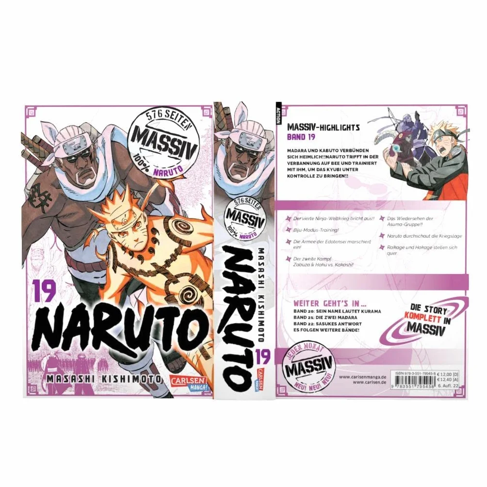 NARUTO Massiv 19: Die Originalserie als umfangreiche Sammelbandausgabe!