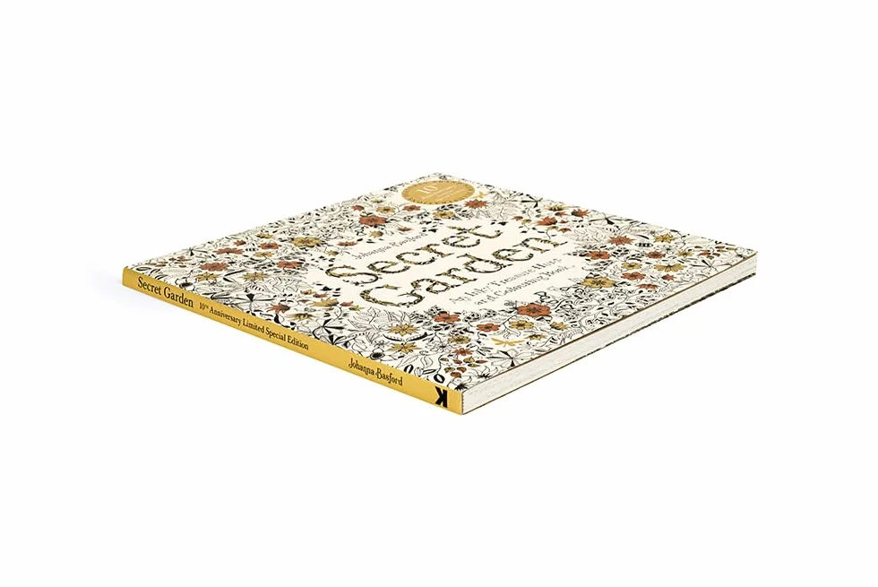 Secret Garden An Inky Treasure Hunt and Colouring Book /anglais: Secret Garden: 10th Anniversary Limited Special Edition