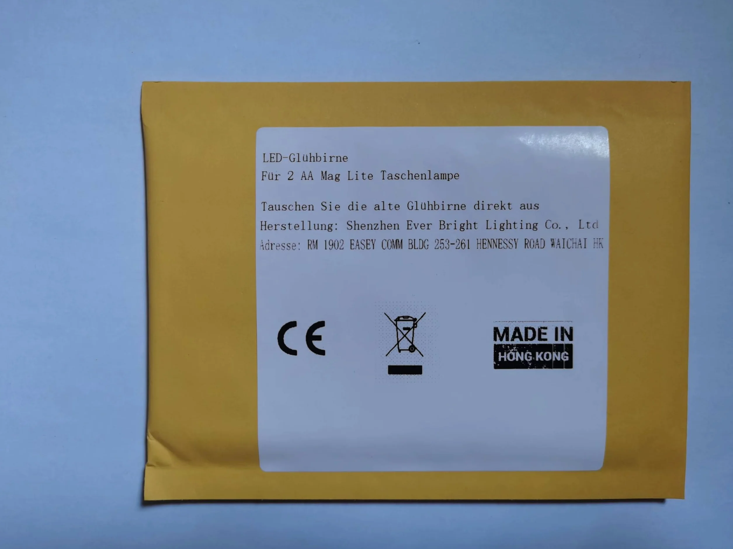 Mini Mag Lite 2 AA ogniwo 1 watowa żarówka LED do konwersji