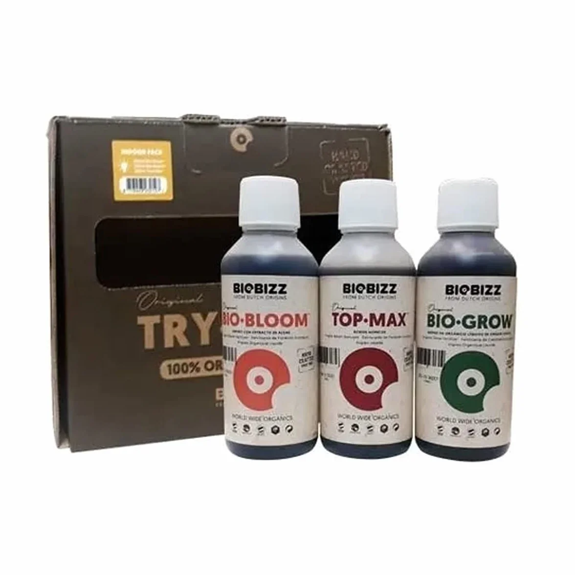 BioBizz BBTPINDOOR Tri.Pack - opakowanie wewnętrzne, 750 ml