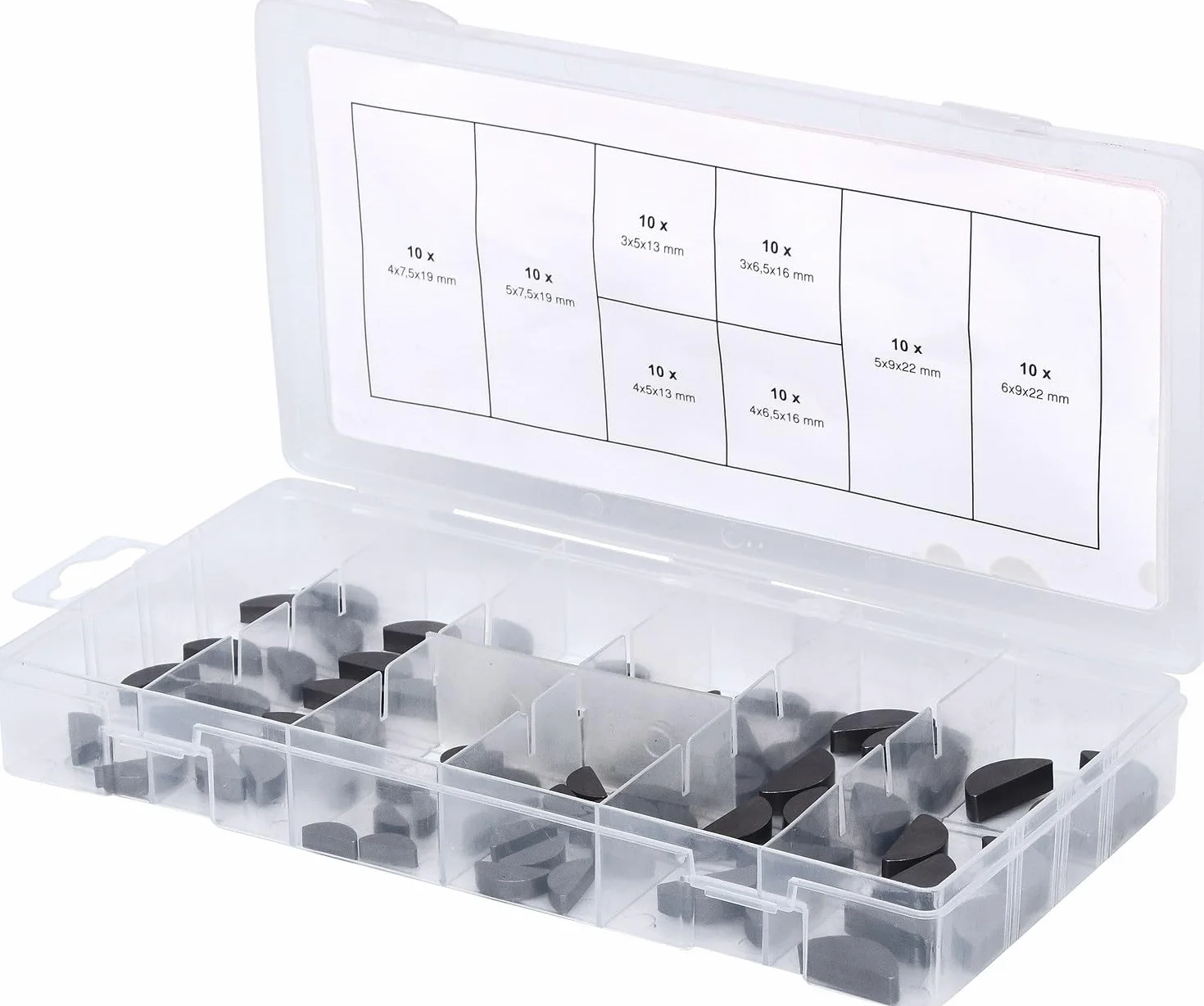 KS Tools 970.0560 Asortyment klinów rozpierających, 80-szt