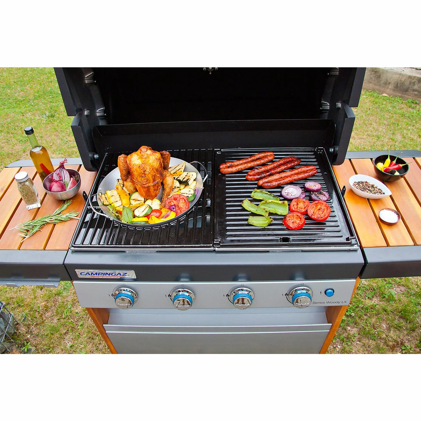 Campingaz Naczynie do pieczenia kurczaka do grilla gazowego z podstawą Culinary Modular marki Campingaz