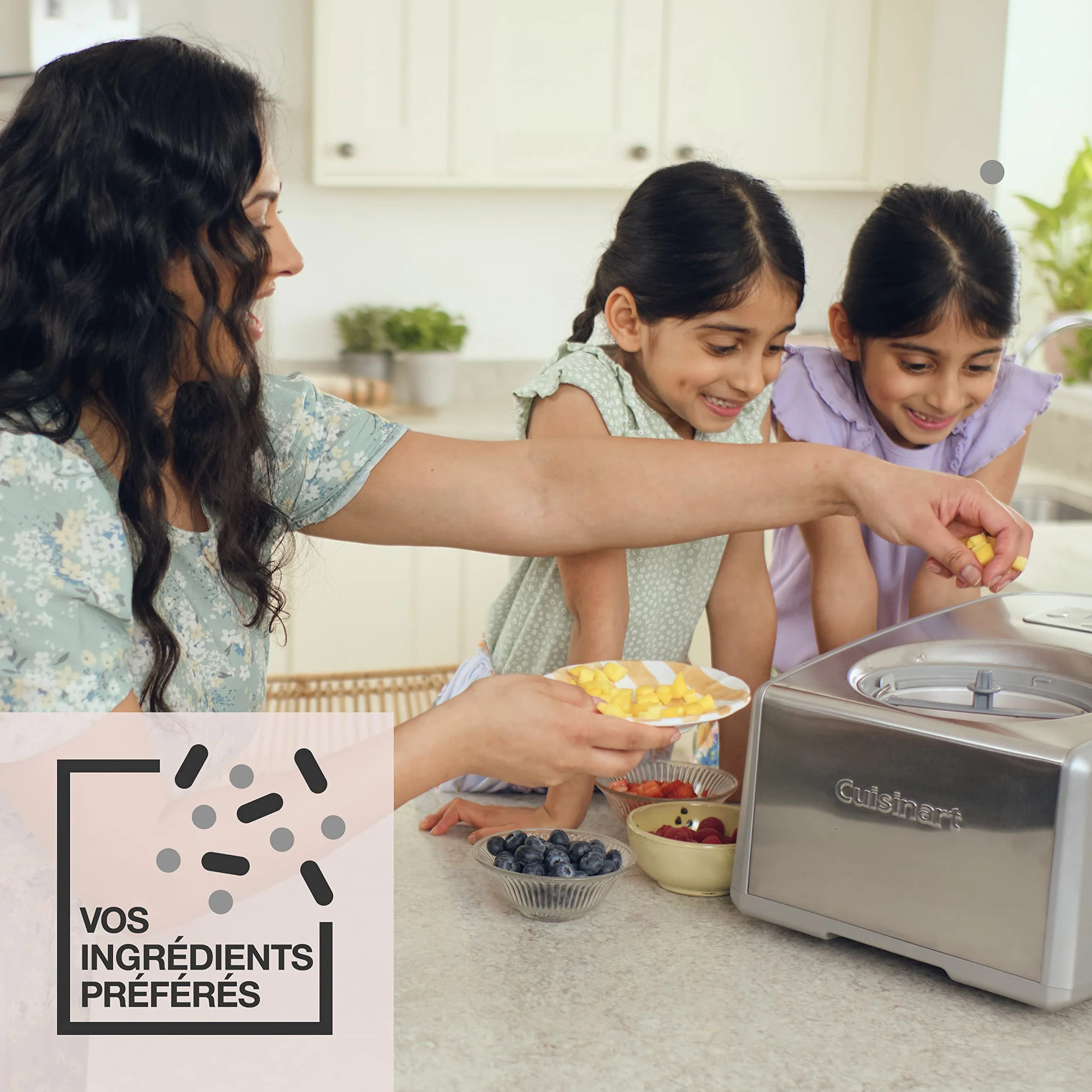Cuisinart ICE100E Professional Maszynka Do Lodów, Stal Nierdzewna, 150 W, 1,5 L, Srebrny