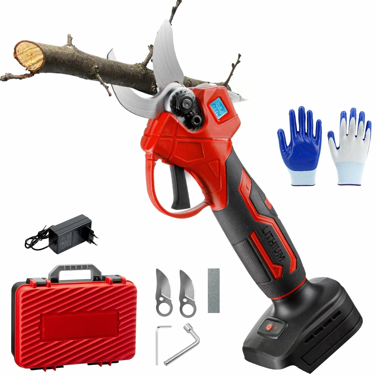 Elektryczne nożyce ogrodowe do Makita, bez baterii, 15-30 mm, profesjonalne sekatory do gałęzi, średnica cięcia, akumulatorowe nożyce