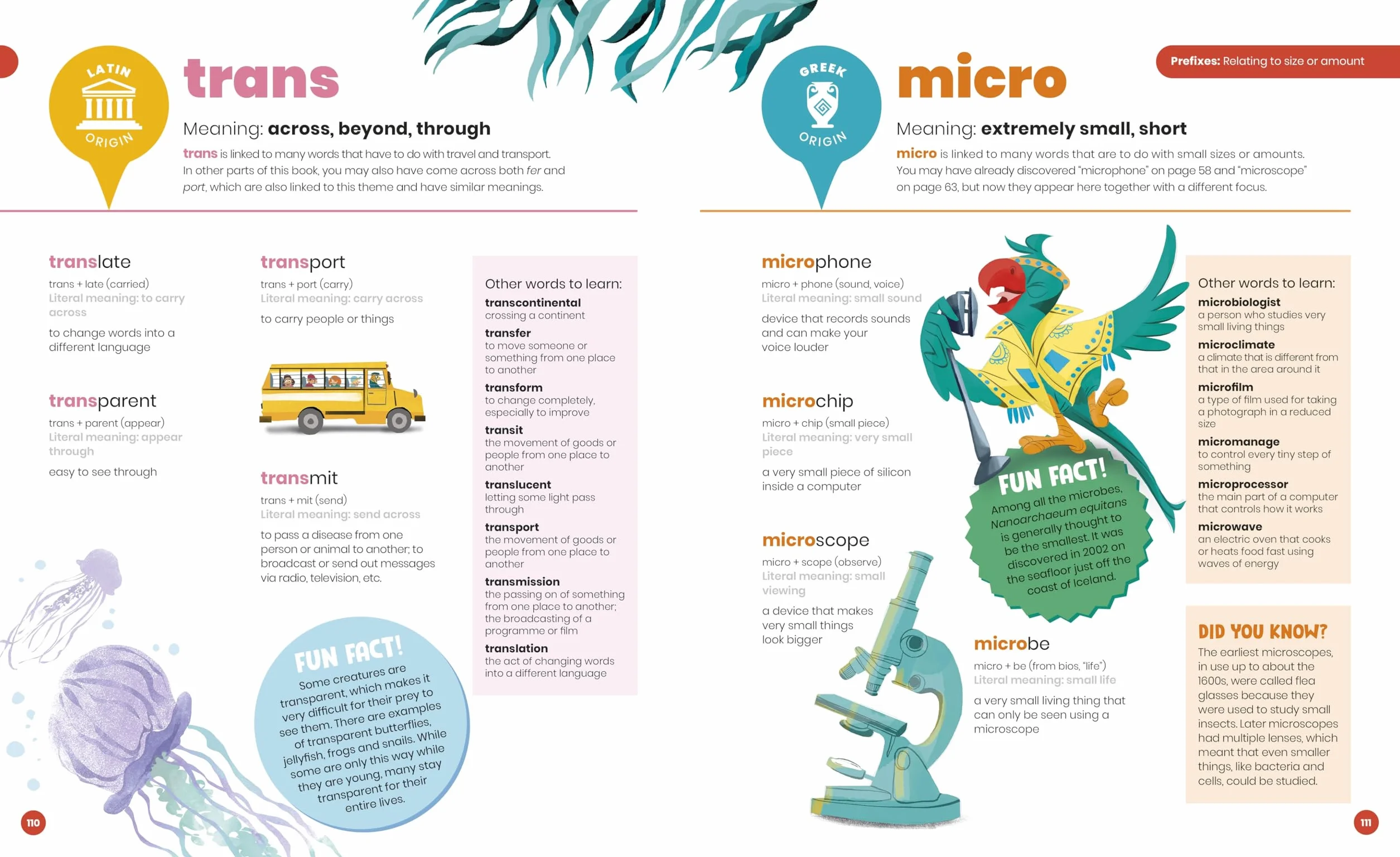 DK Super Where Words Come From: Guide to Morphology with Prefixes, Suffixes and Root Words