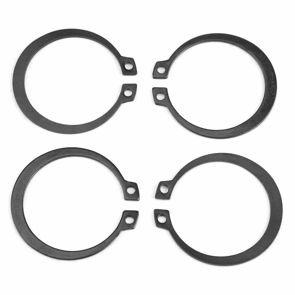 225-teiliges C-Clip-Kit, 18 Größen Metall-Innen- und Außen-Sicherungsring-Sicherungsring-Sortiment mit Kunststoffbox