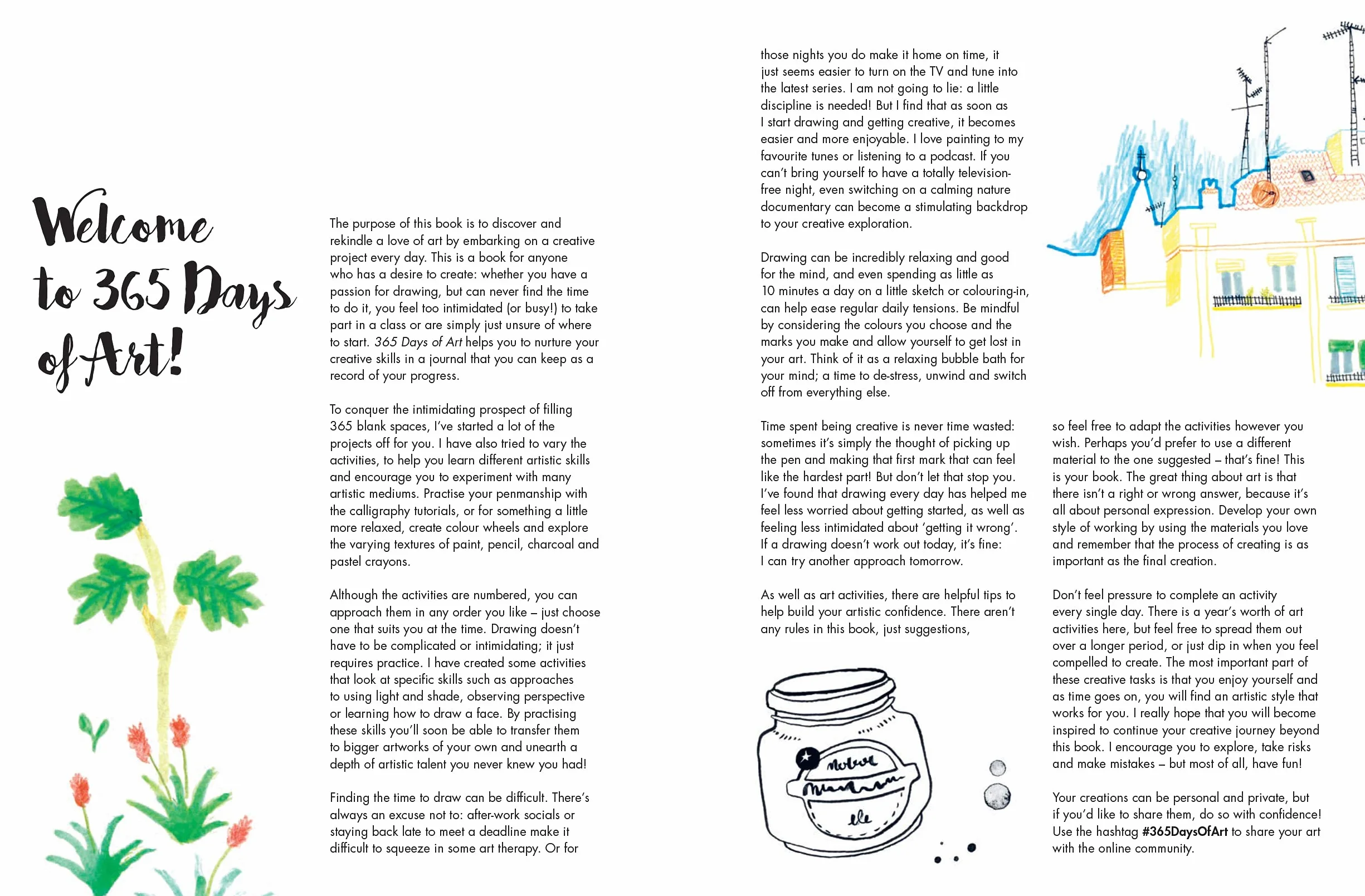 365 Days of Art: A Creative Exercise for Every Day of the Year