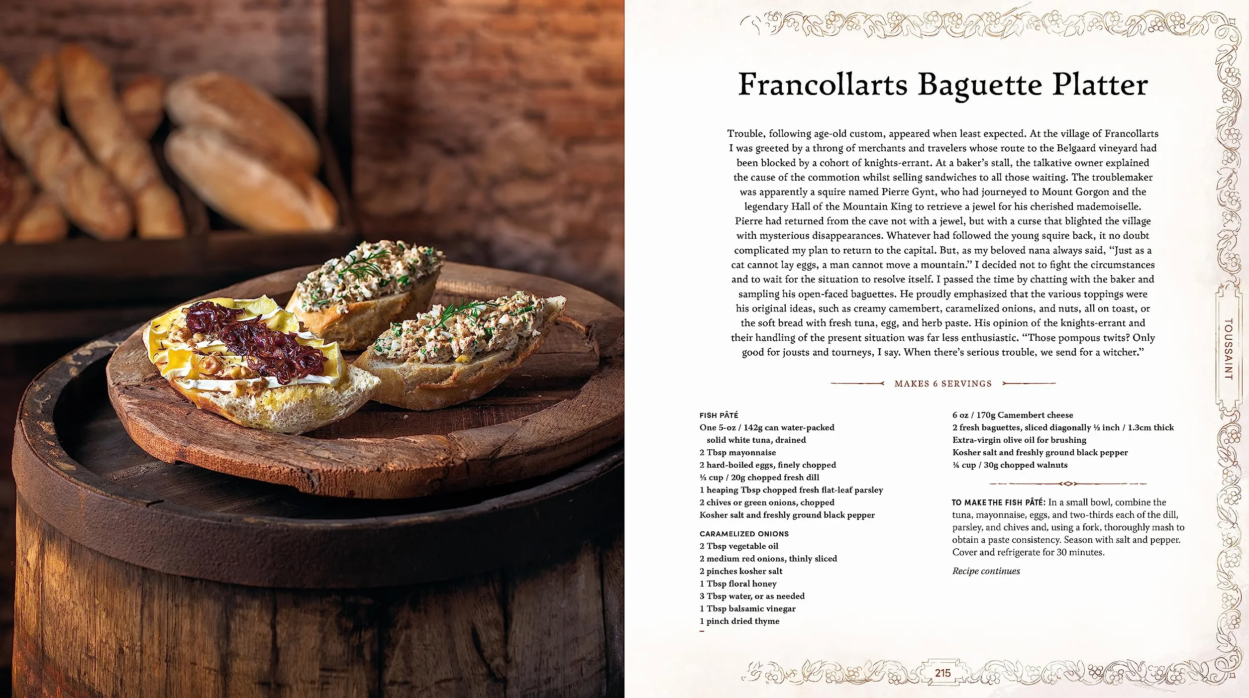 The Witcher Official Cookbook: Provisions, Fare, and Culinary Tales from Travels Across the Continent