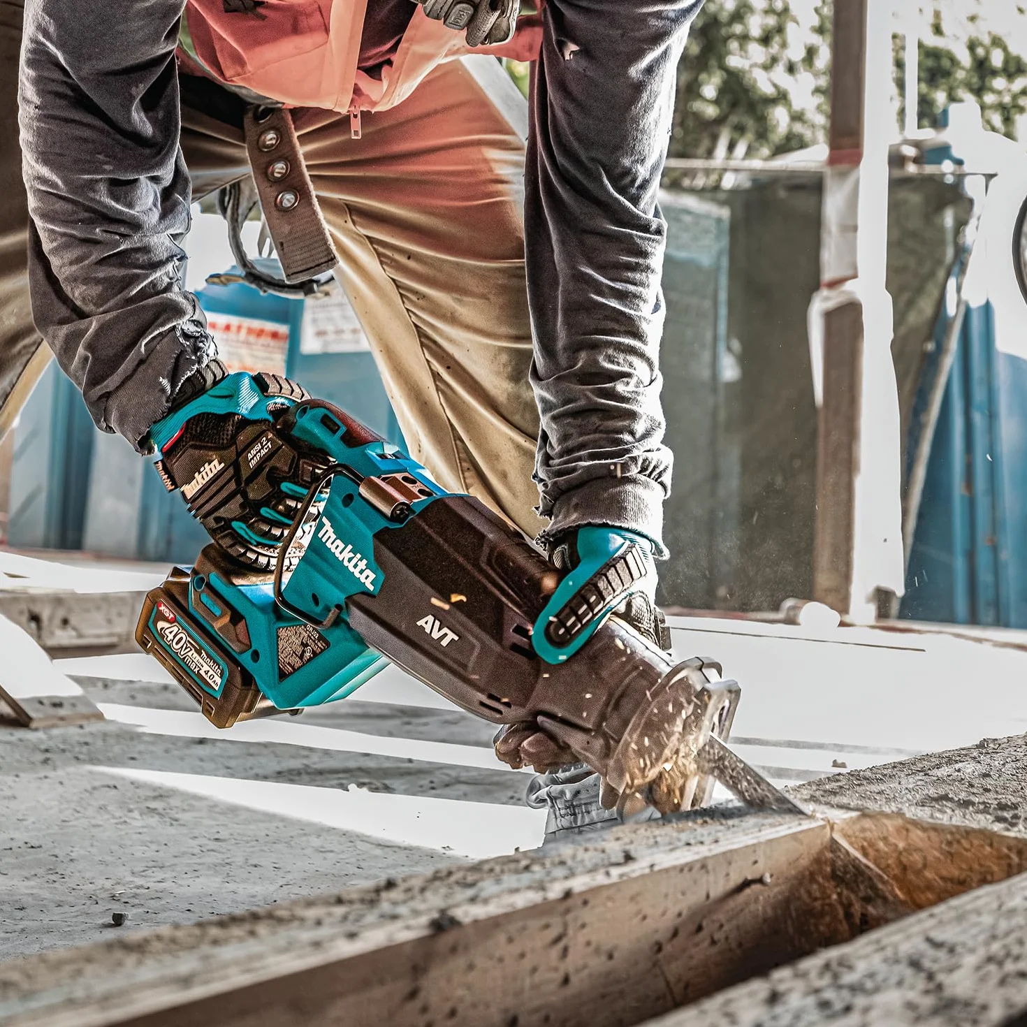 Makita JR002GZ 40V Max Li-ion XGT bezszczotkowa piła szablasta - baterie i ładowarki nie są dołączone, przezroczysta