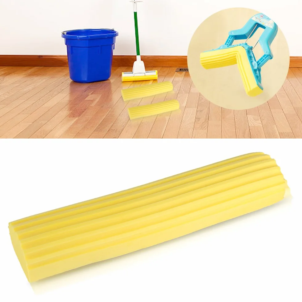 Tnfeeon Gumowy mop piankowy, super miękki wałek, klej do mopa, głowica wymienna, mocna, chłonna gąbka, wkład do mopa do domu