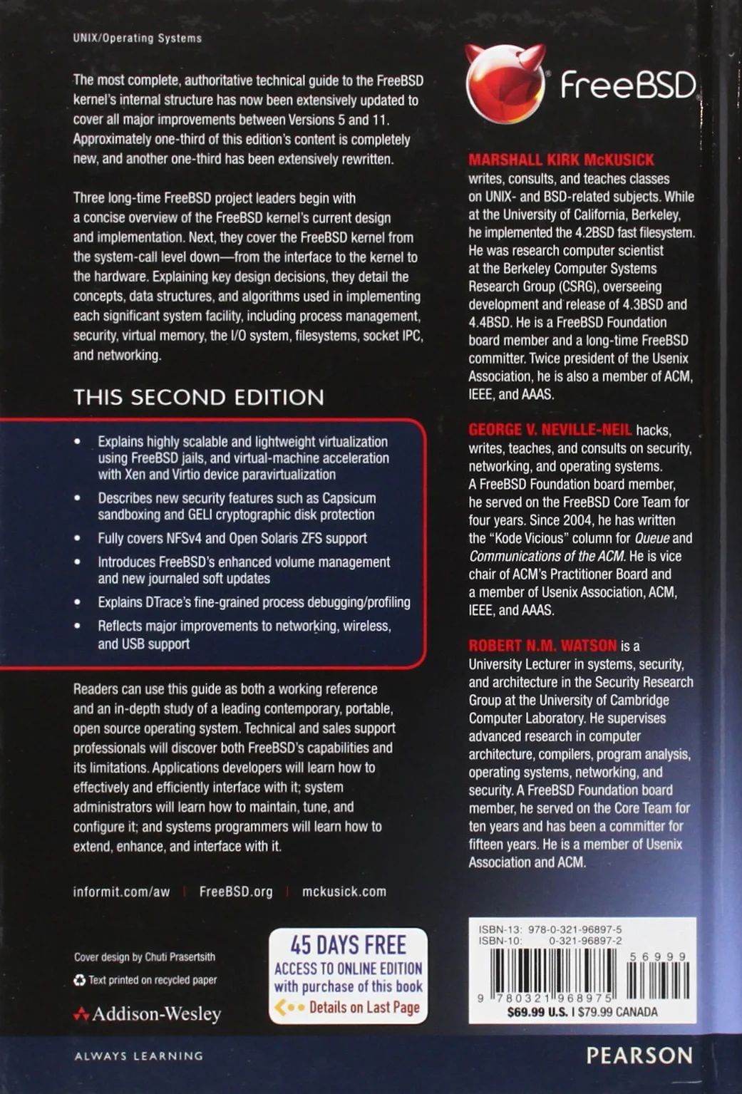 The Design and Implementation of the FreeBSD Operating System