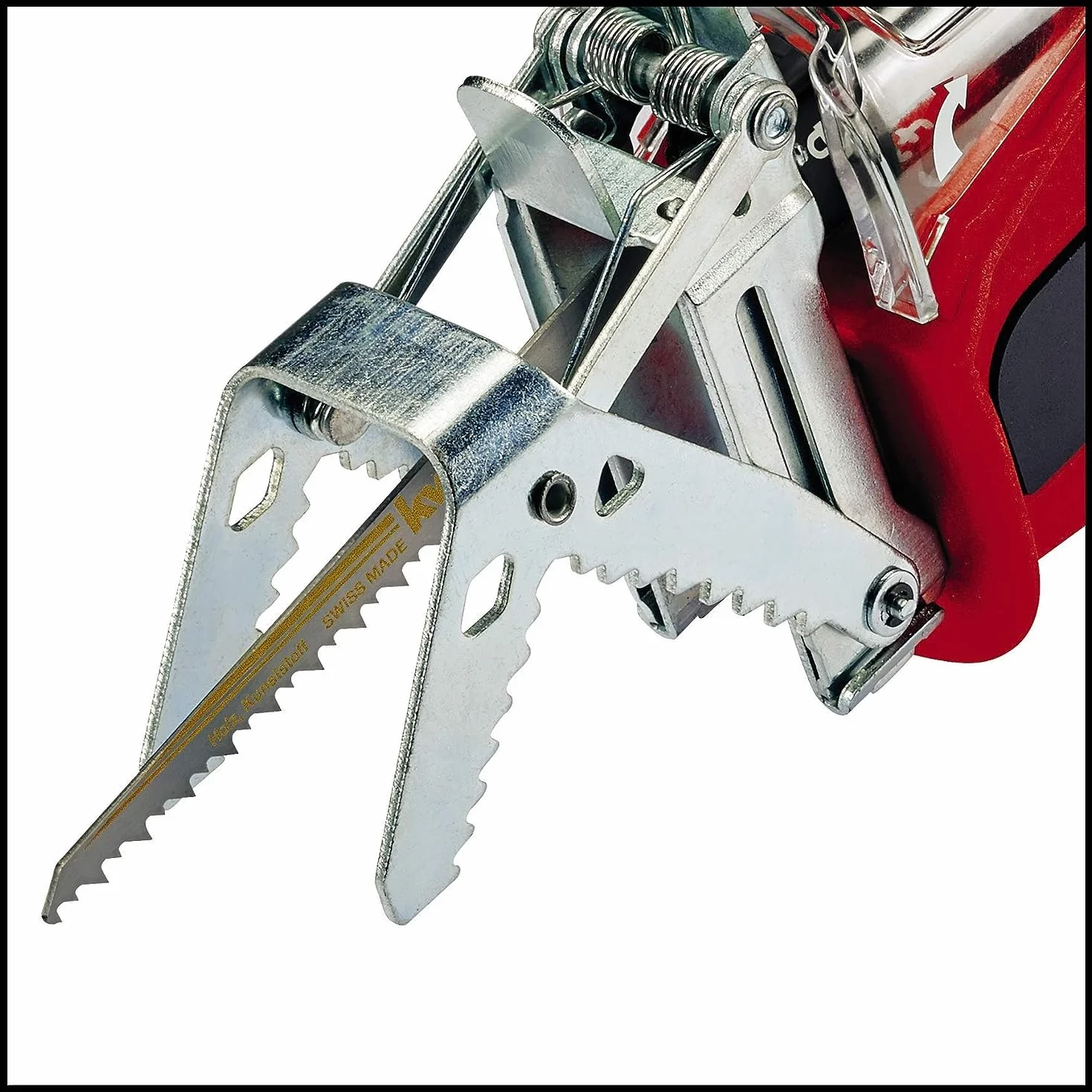 Einhell Akumulatorowa piła do gałęzi GE-GS 18 Li-Solo Power X-Change (Li-ion, 18 V, brzeszczot o długości 150 mm, wysokiej jakości z beznarzędziową wymianą, bez akumulatora i ładowarki)