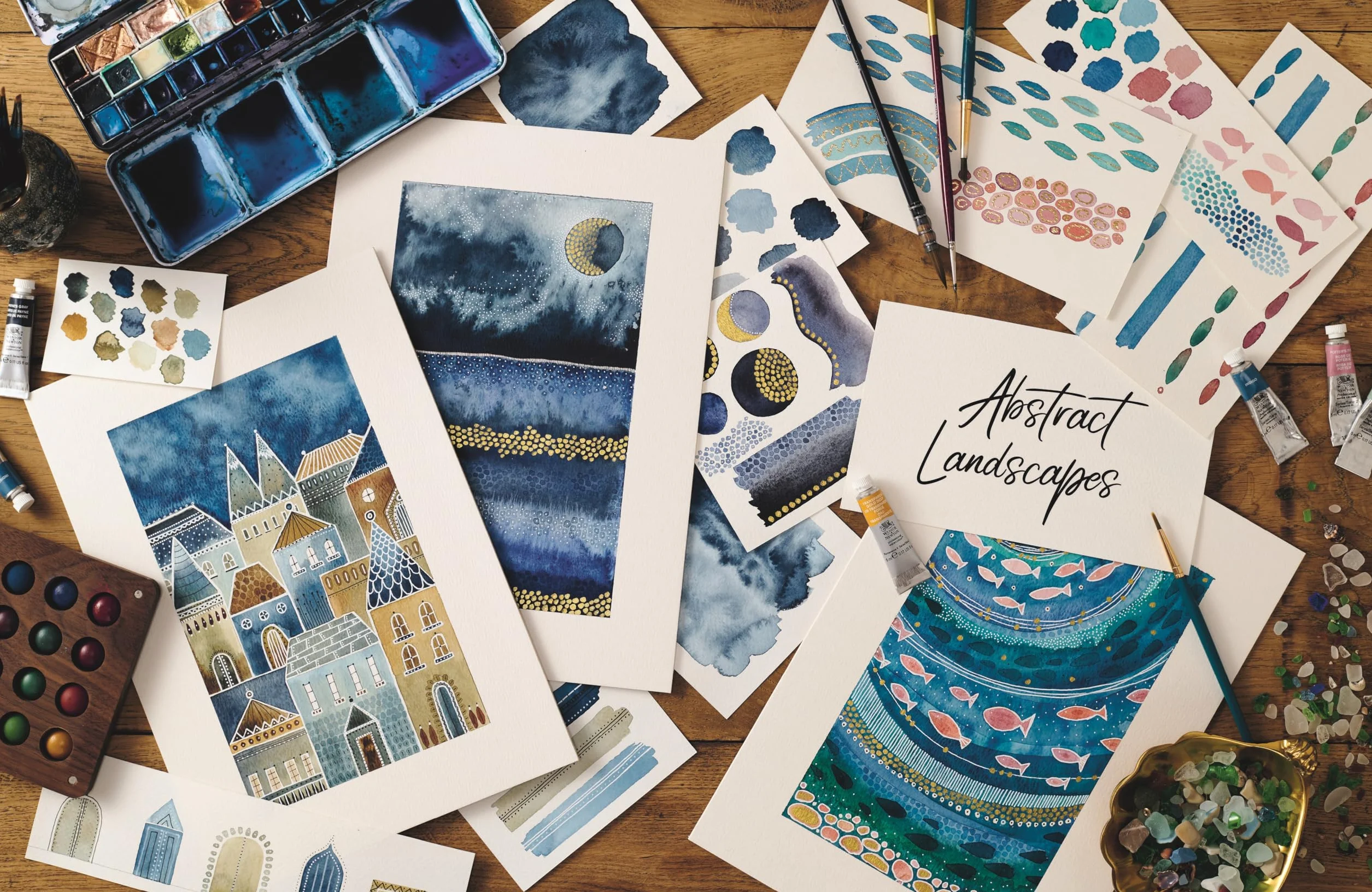 Creative Abstract Watercolor: The Beginner's Guide to Expressive and Imaginative Painting