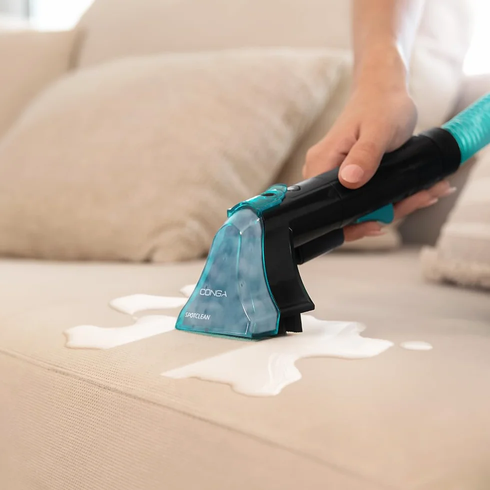 Cecotec Conga 2000 Carpet&Spot Clean Compact środek do czyszczenia dywanów i odkurzacz. Moc 330 W, kompaktowa konstrukcja, 2 zbiorniki o pojemności 800 ml i 500 ml, dysza natryskowa