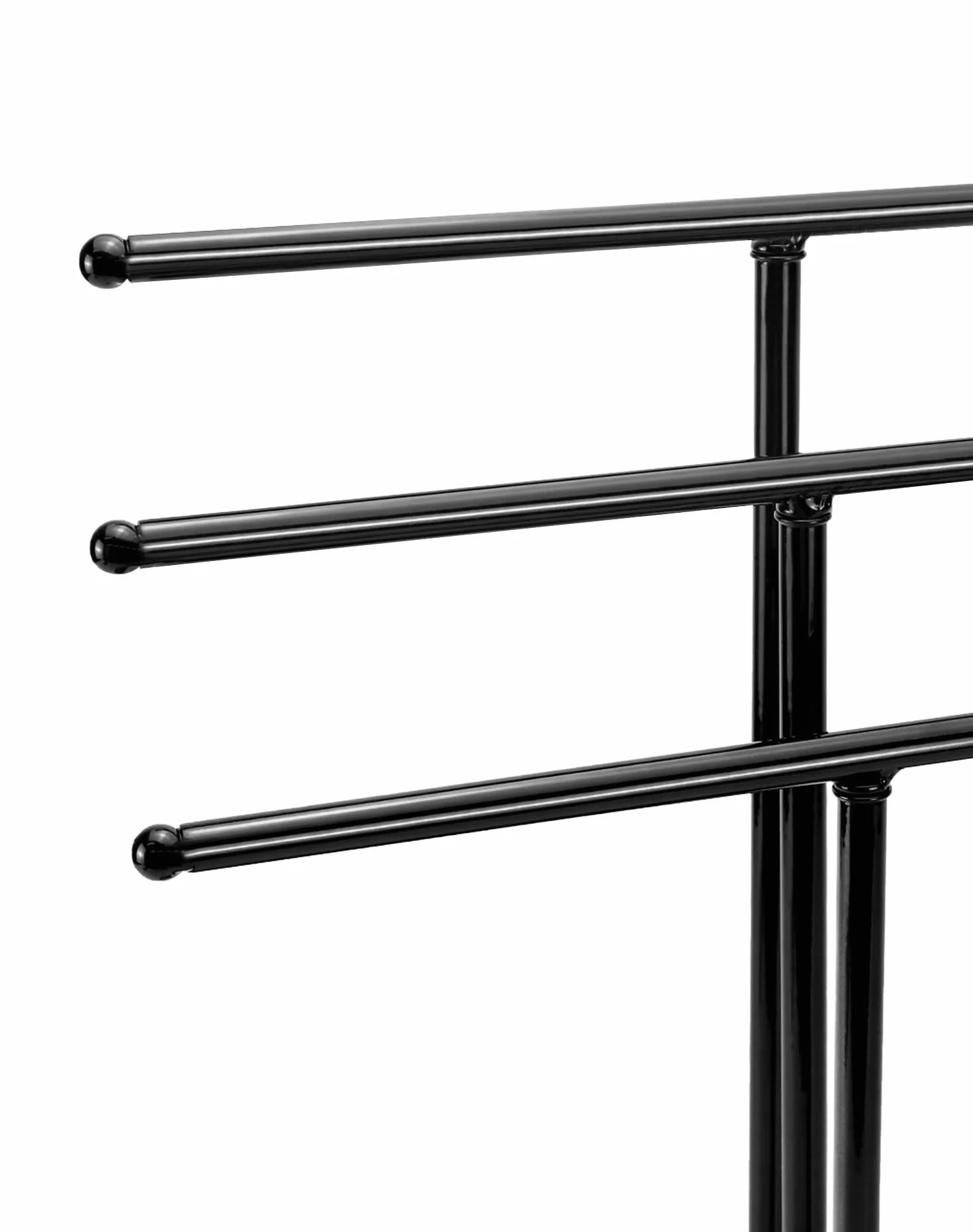 QWORK® Stojak na biżuterię 3-Tier, metalowy organizer na biżuterię na zegarki, naszyjniki, bransoletki, pierścionki, kolczyki, okulary przeciwsłoneczne i akcesoria