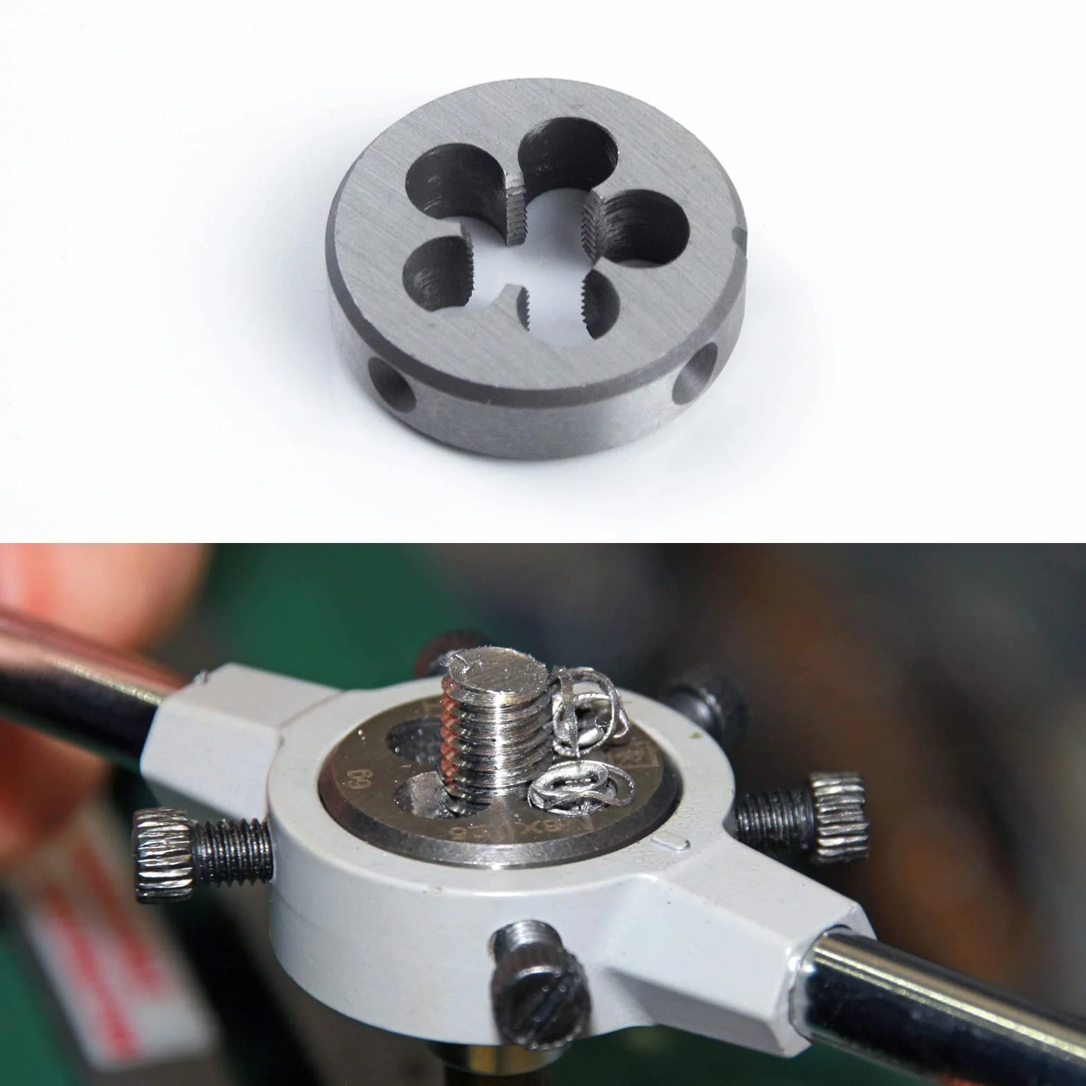 M41X1,5 metryczna okrągła matryca, praworęczna matryca gwintu maszynowego M41 x 1,5 mm