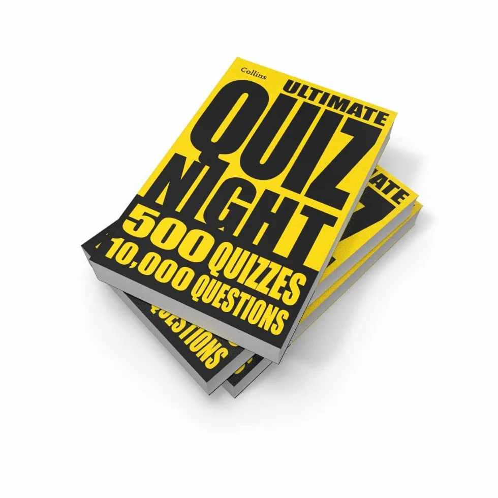 Collins Ultimate Quiz Night: 10,000 easy, medium and hard questions with picture rounds