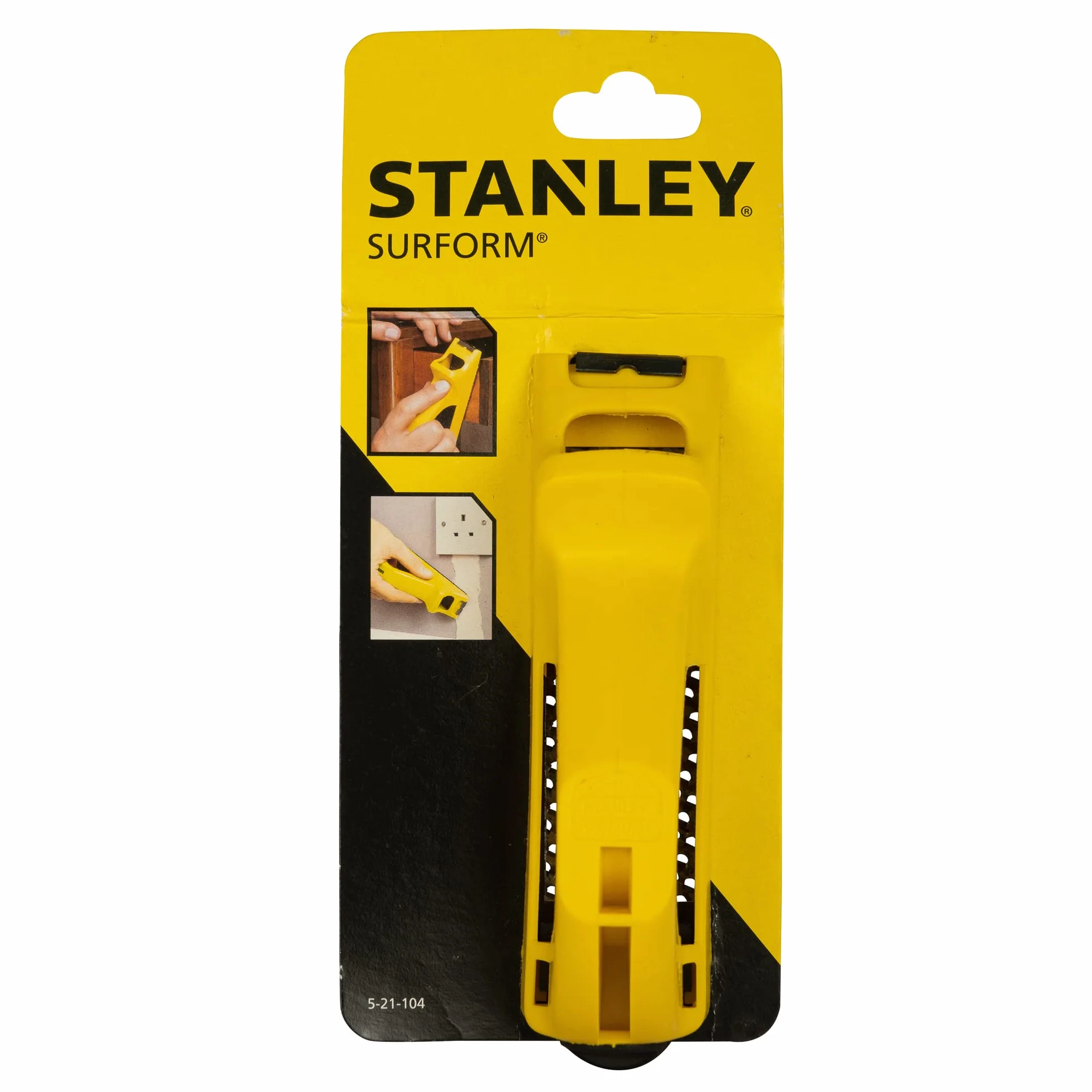 Stanley, Surform strug mały, zdzierak z tworzywa sztucznego 155 mm z ostrzem 140 mm, 5-21-104