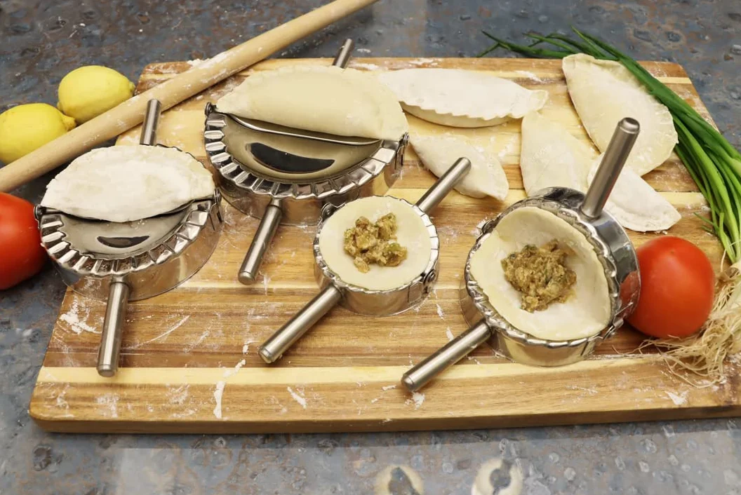 BestUtensils Maszynki do ravioli ze stali nierdzewnej 8 cm rozmiar S