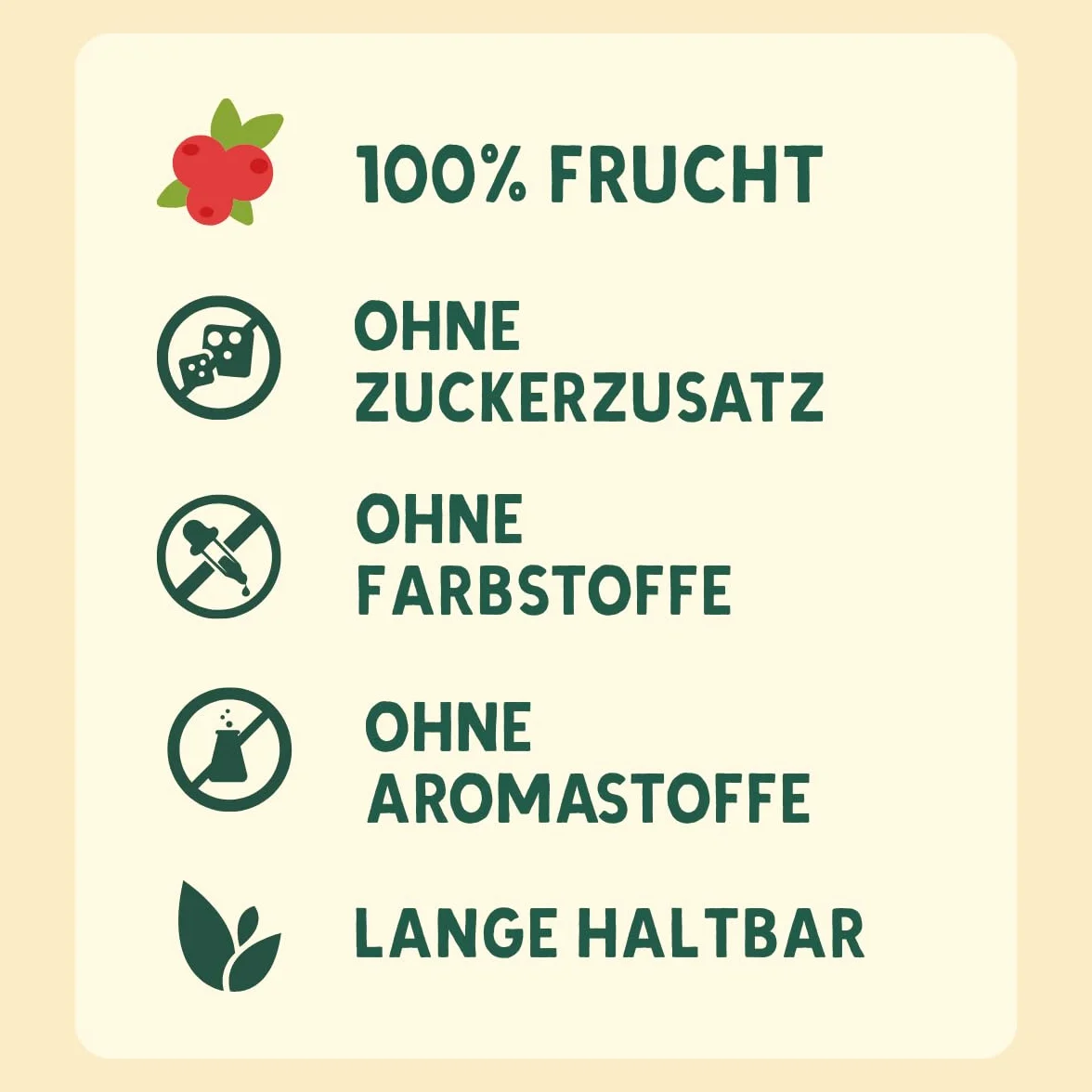 Mieszanka owoców mrożonych Multi Vital 100 g suszone jagody bez cukru 100% owoców
