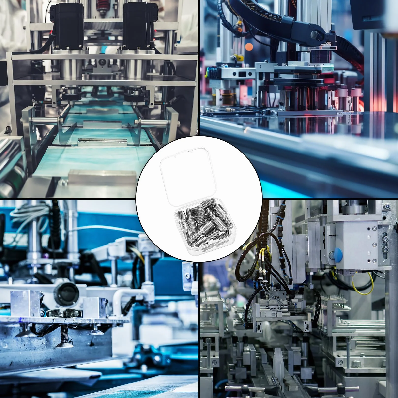 15 adapterów śrub redukcyjnych, śruba z gwintem z podwójnym końcem, adapter śrub ze stali nierdzewnej M5x0,8 do M8 x 1,25, śruba konwertująca