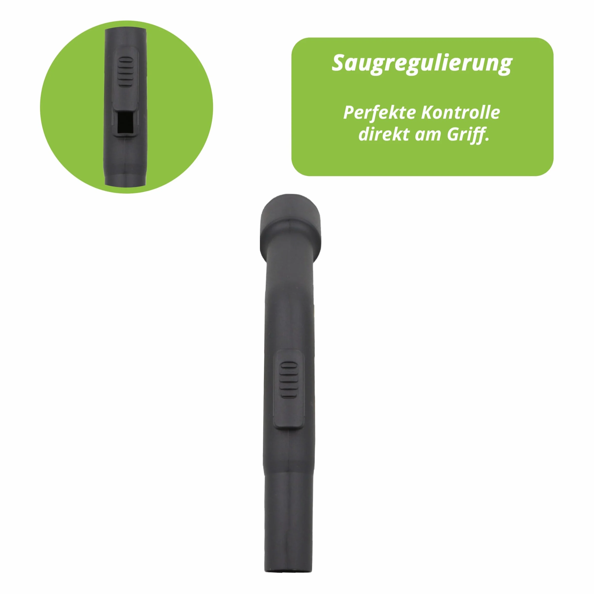 Premium wąż do odkurzacza kompatybilny z Miele S500-S548 i S600-S648 – wąż ssący z uchwytem i podłączeniem do urządzenia Miele S511i, S512i, S548i, S621i, S624i i S648i odkurzaczy