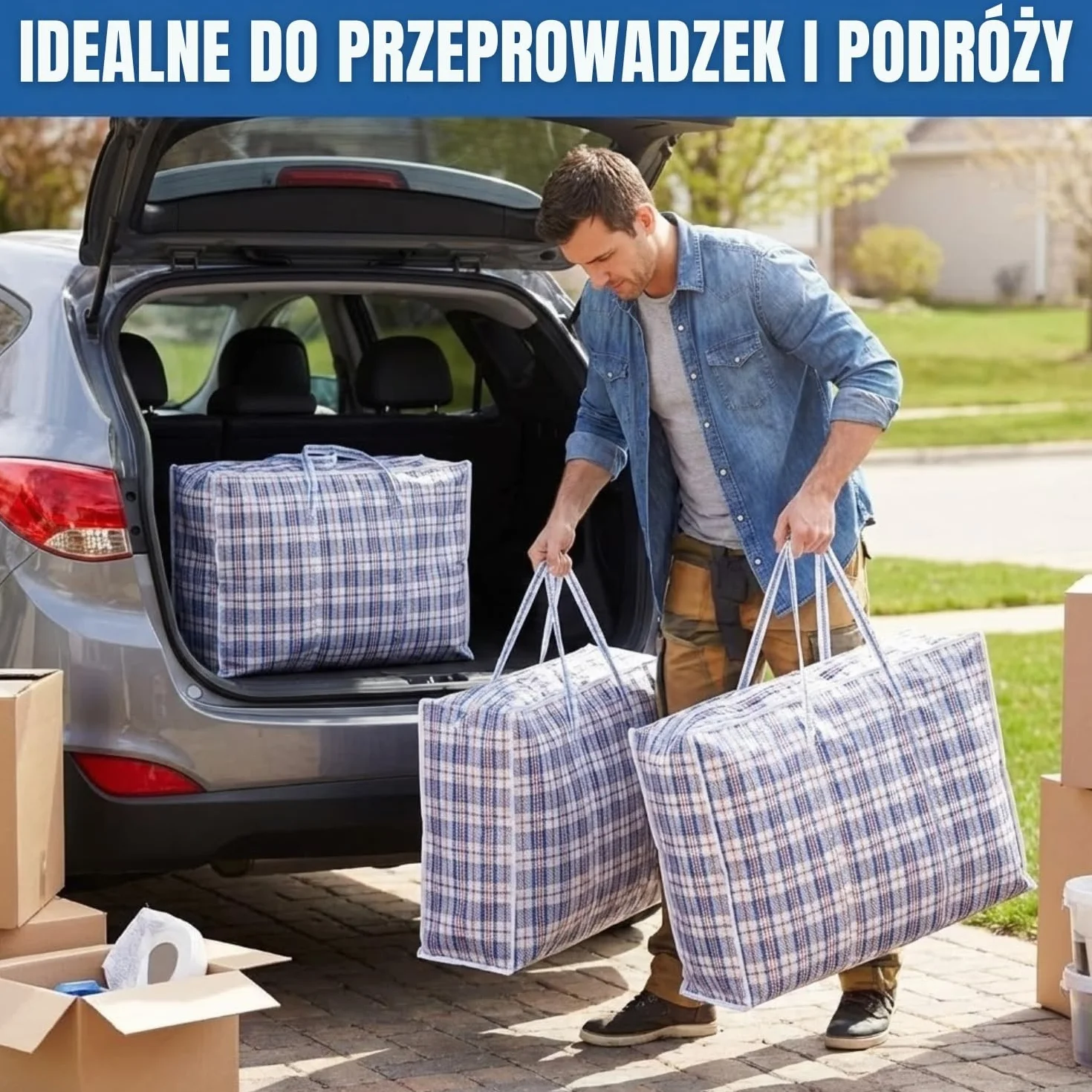 Duża torba do przechowywania (5, rozmiar uniwersalny)