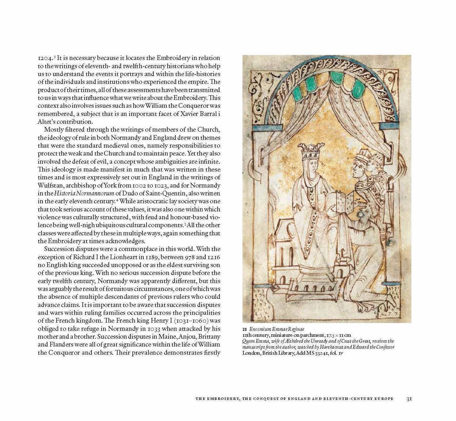 The Bayeux tapestry