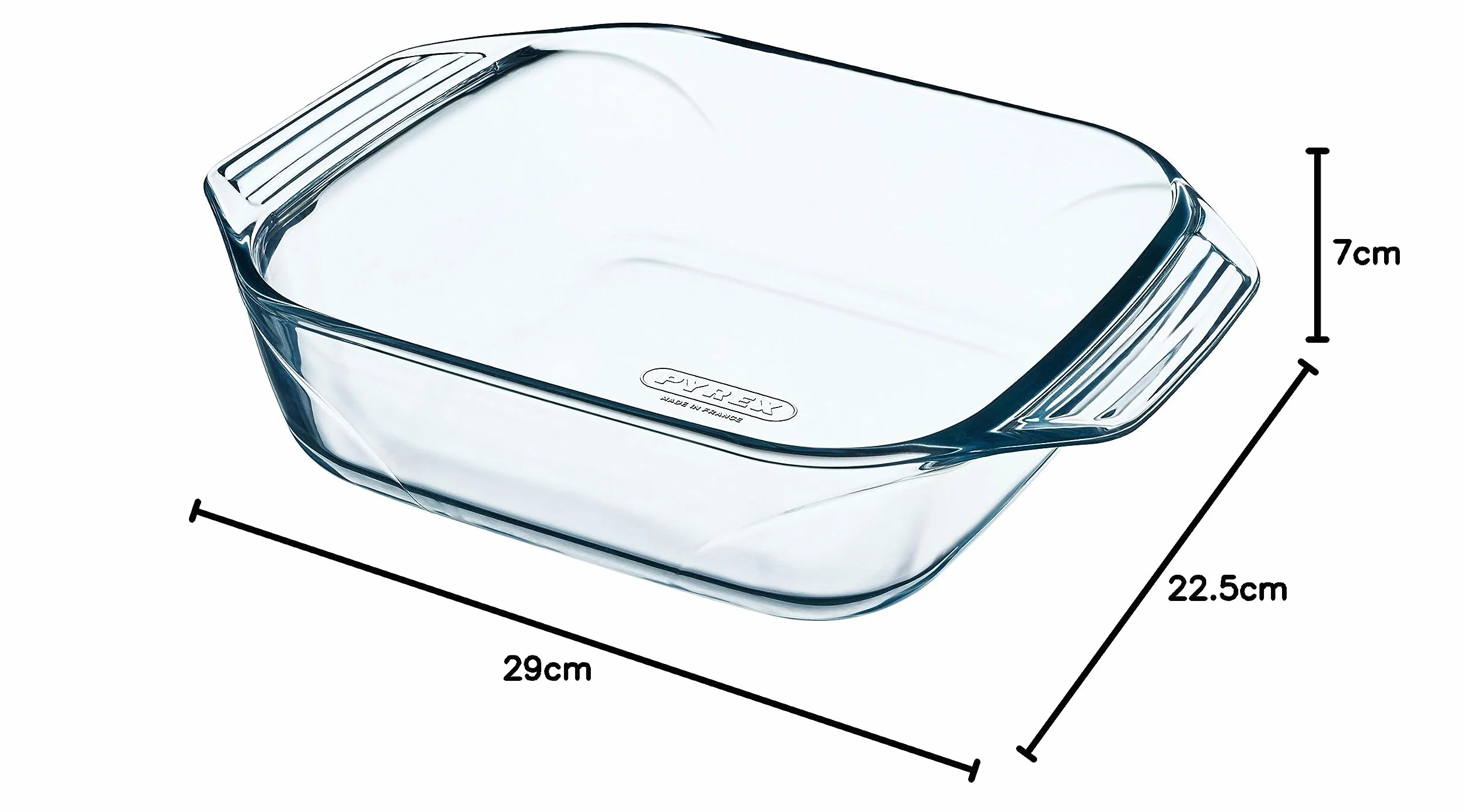 Pyrex Roaster 25 x 25 cm 400B000 29 x 23 cm