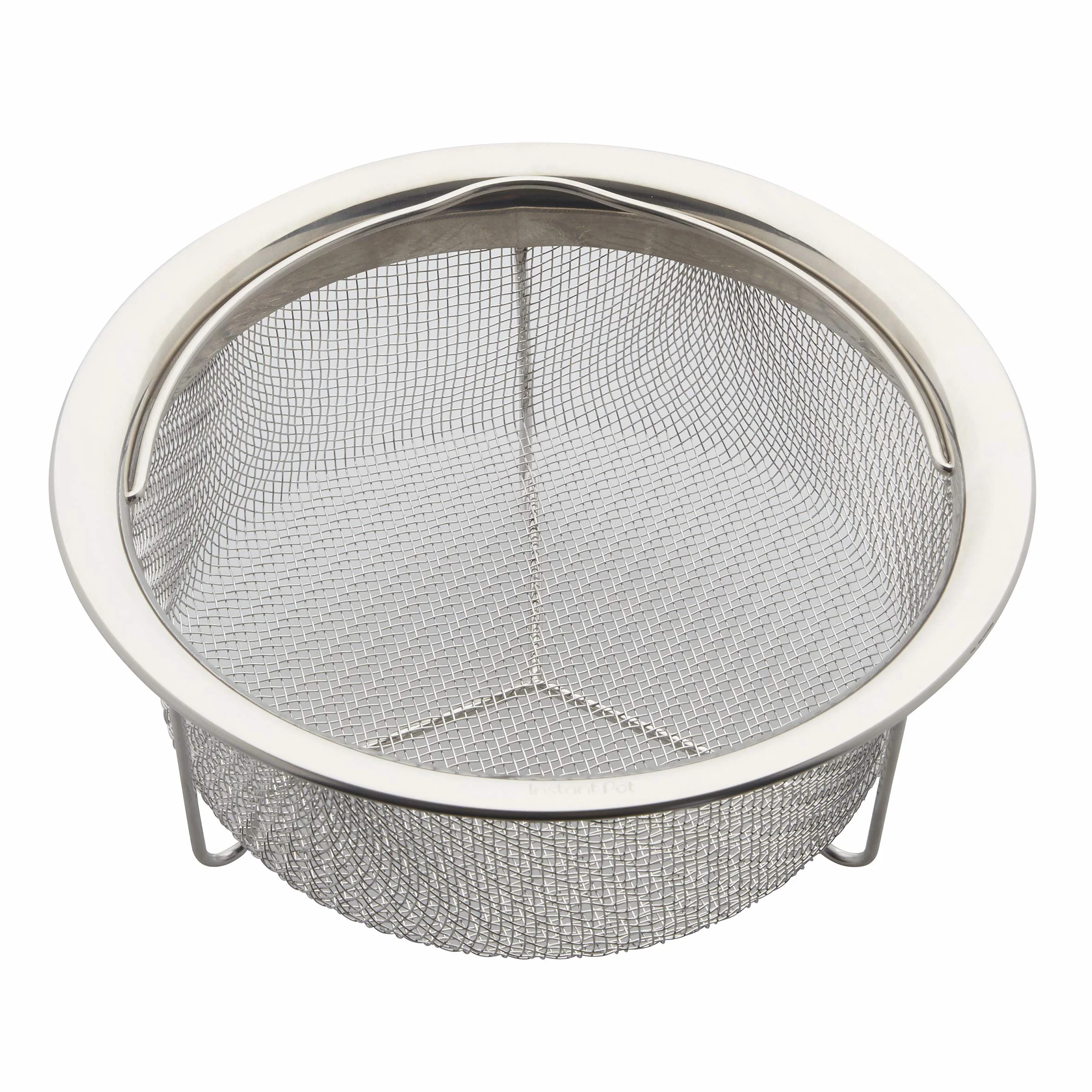Stal nierdzewna Kosz Parowy z Siatki Instant Small Mesh Steamer Basket Pot 5252245