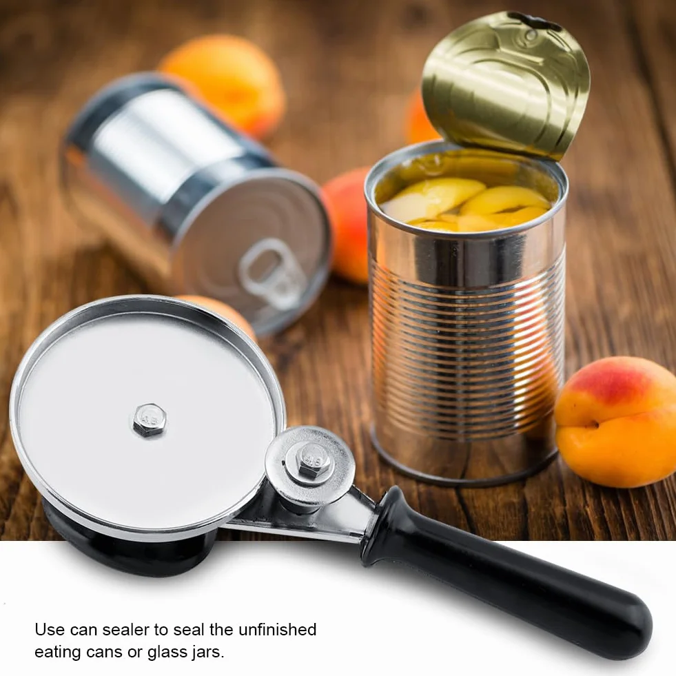 Ręczny Uszczelniacz do Okrągłych Puszek ze Stali Nierdzewnej Szklane Słoiki Naciśnij Narzędzie Uszczelniające Mason Jar Sealer