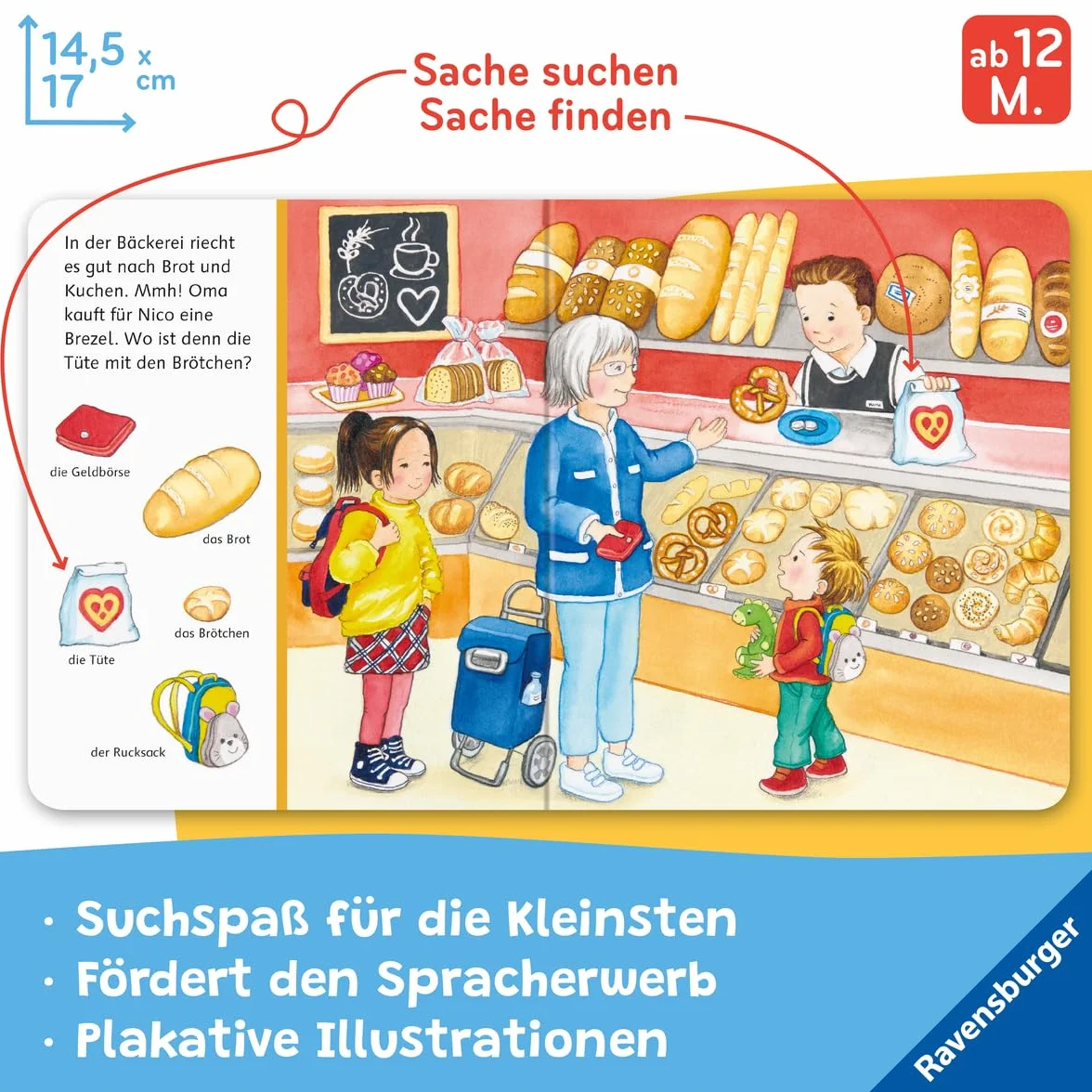 Mein erstes Sachen suchen: Beim Einkaufen