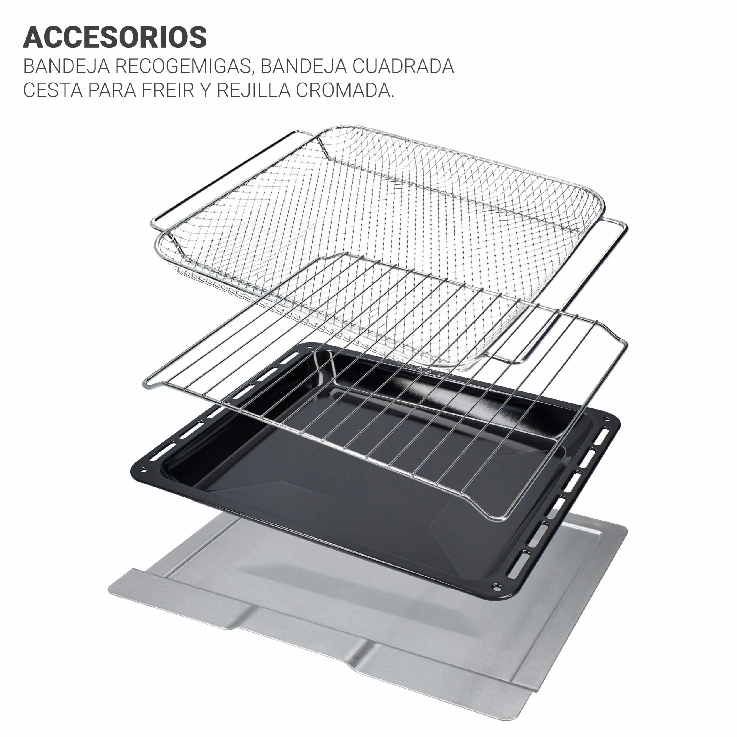 TM Electron EASYBAKE TMPHO020REB minipiekarnik retro z funkcją frytownicy bez oleju, 20 litrów, regulowana temperatura 80 ° C do 250 ° C, 5 funkcji, zawiera 4 akcesoria.