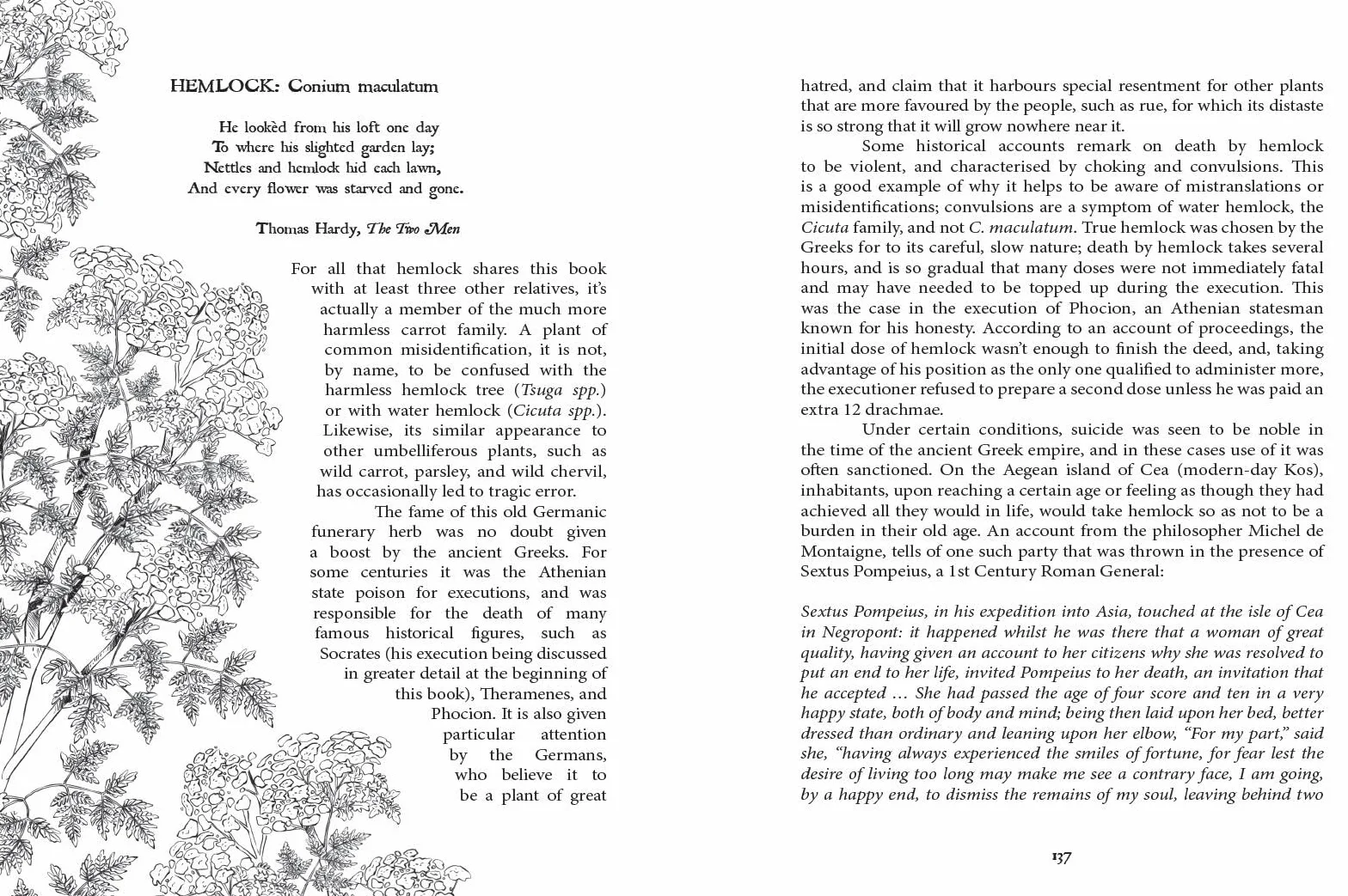 Botanical Curses and Poisons: The Shadow-Lives of Plants