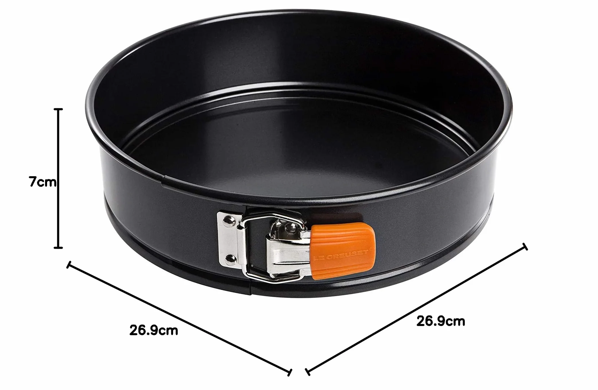 Le Creuset Nieprzywierająca tortownica okrągła 26 cm forma sprężynowa stal węglowa bez PFOA