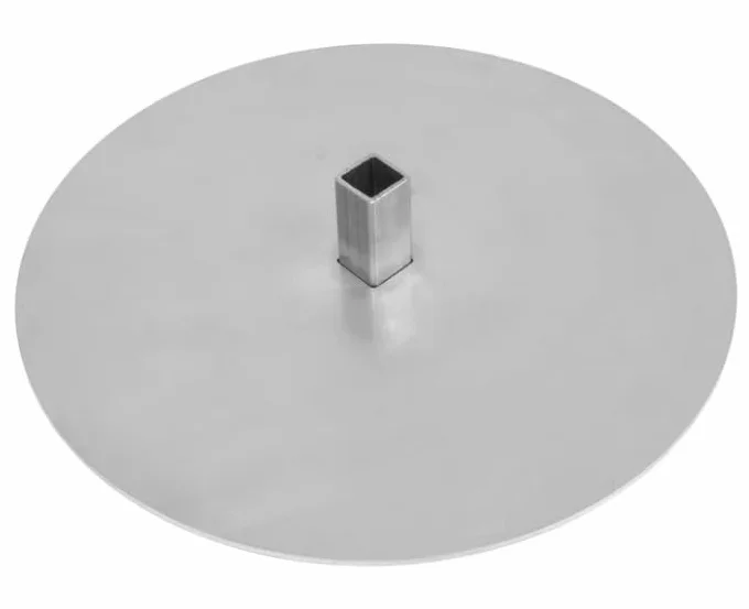 Talerz do szpikulca z krawędzią do grilla kebaba/żyroskopu (Ø 19 cm)